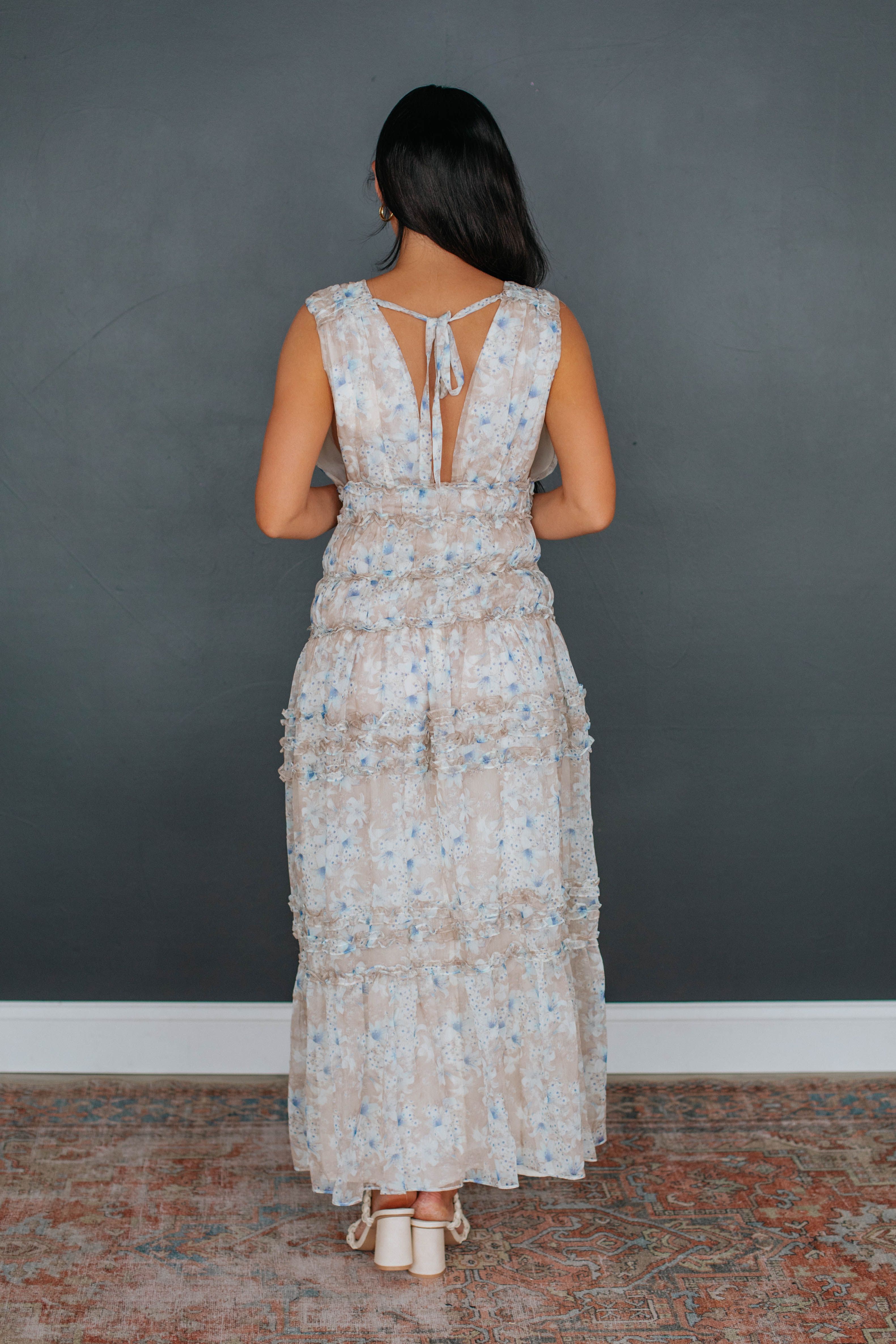 Dava Floral Dress sold by Wild Oak Boutique product image thumbnail 4