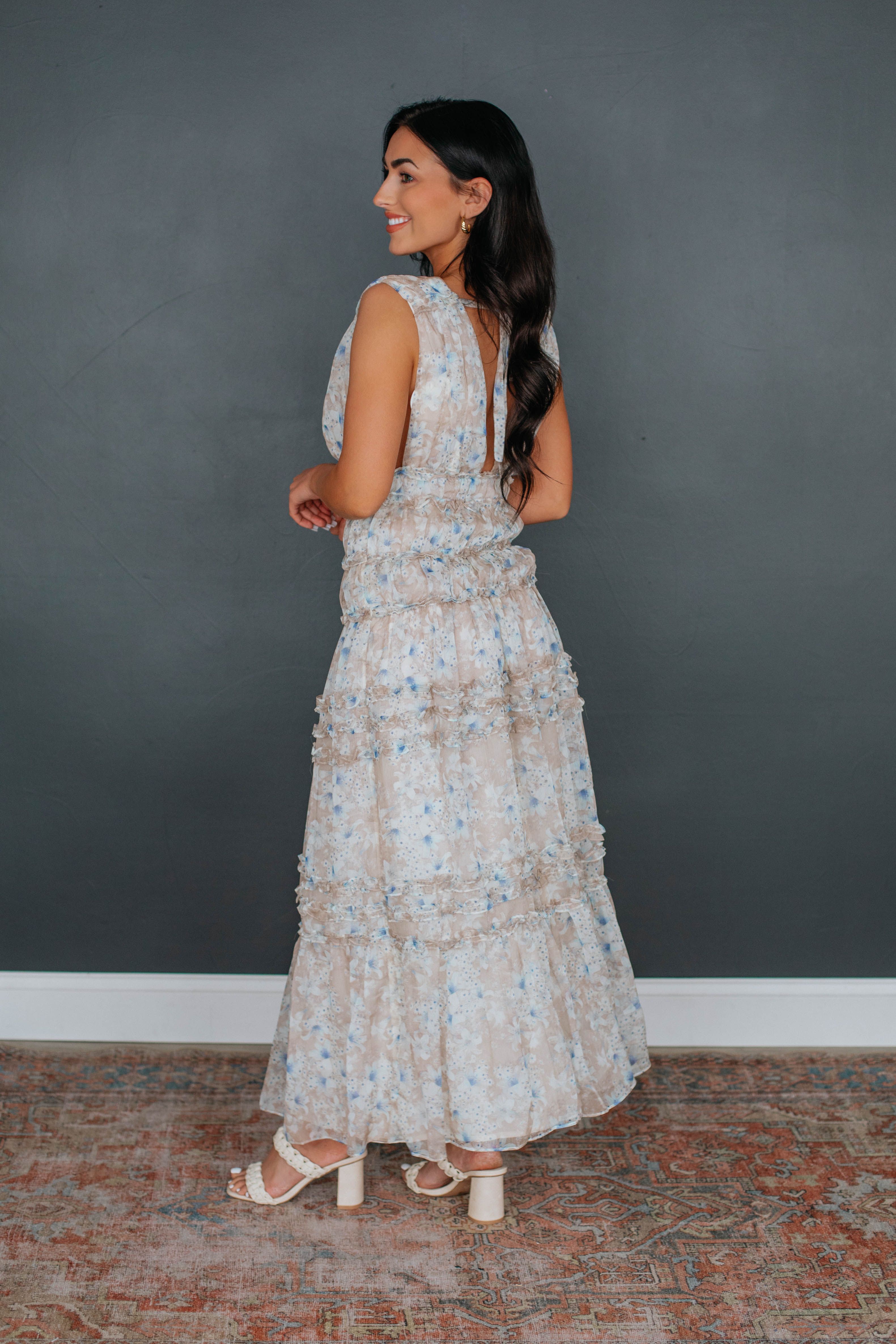 Dava Floral Dress sold by Wild Oak Boutique product image thumbnail 5