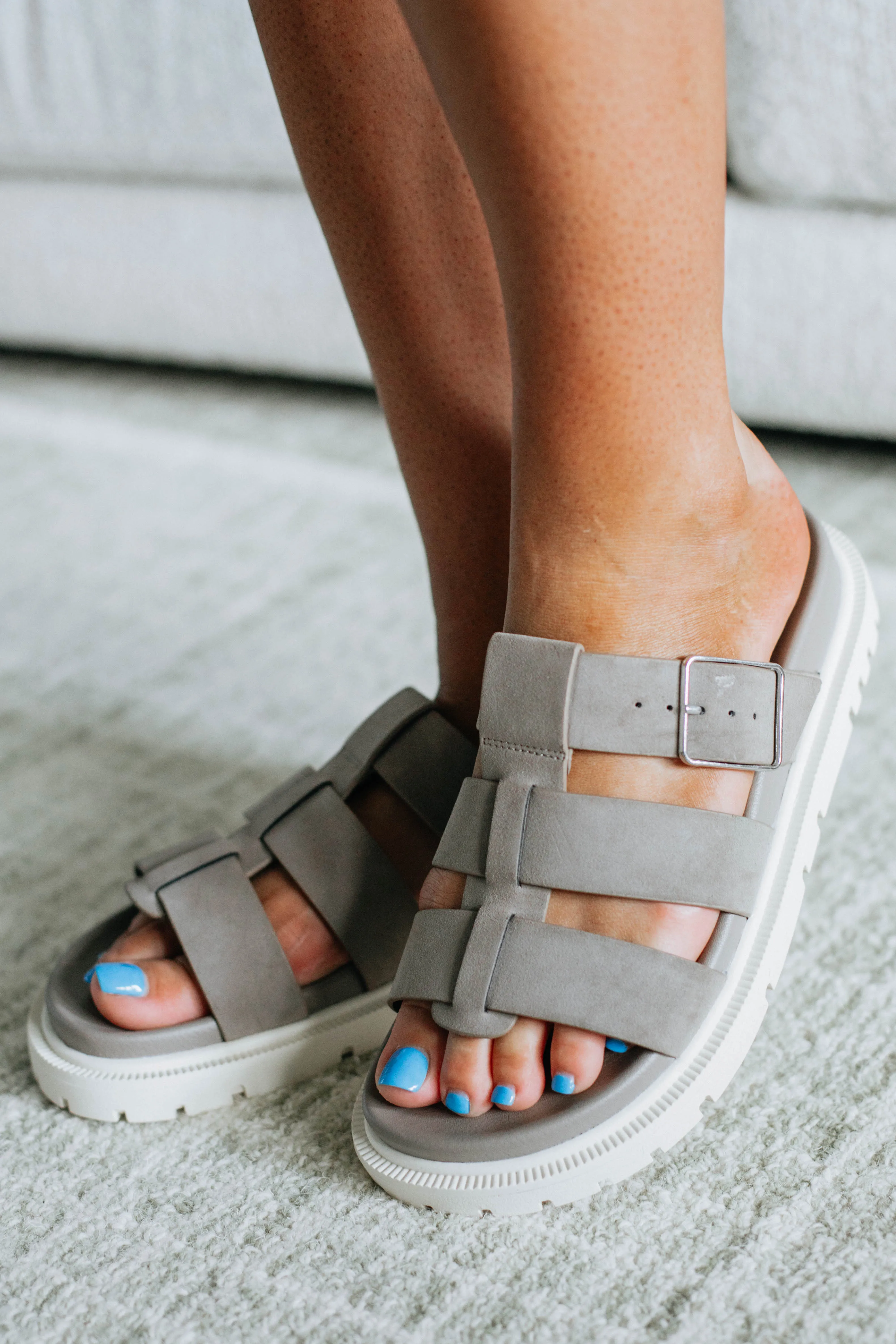 Made For Summer Sandals - Mocha sold by Wild Oak Boutique
