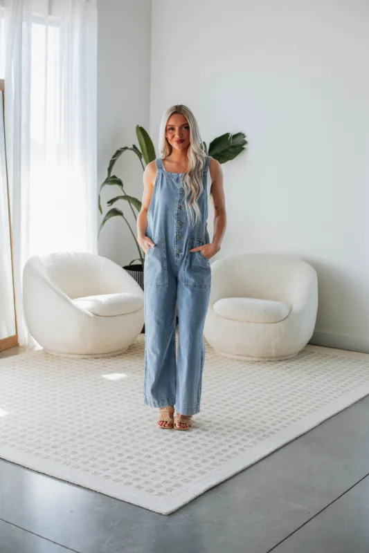 Pierson Denim Overalls made by Wishlist