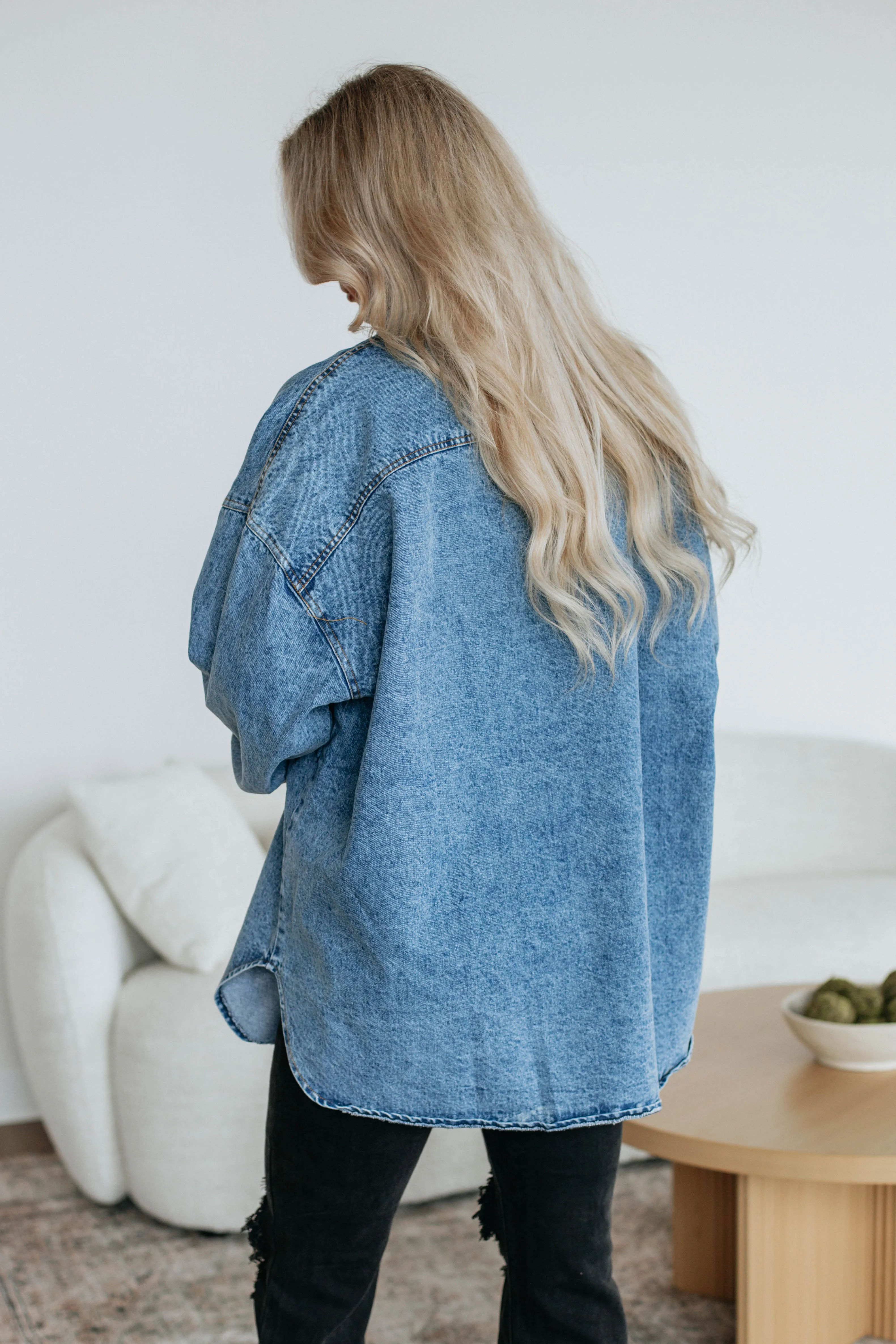 Skylee Oversized Shacket sold by Wild Oak Boutique product image thumbnail 4