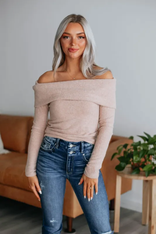 Vinelle Off-Shoulder Top sold by Wild Oak Boutique