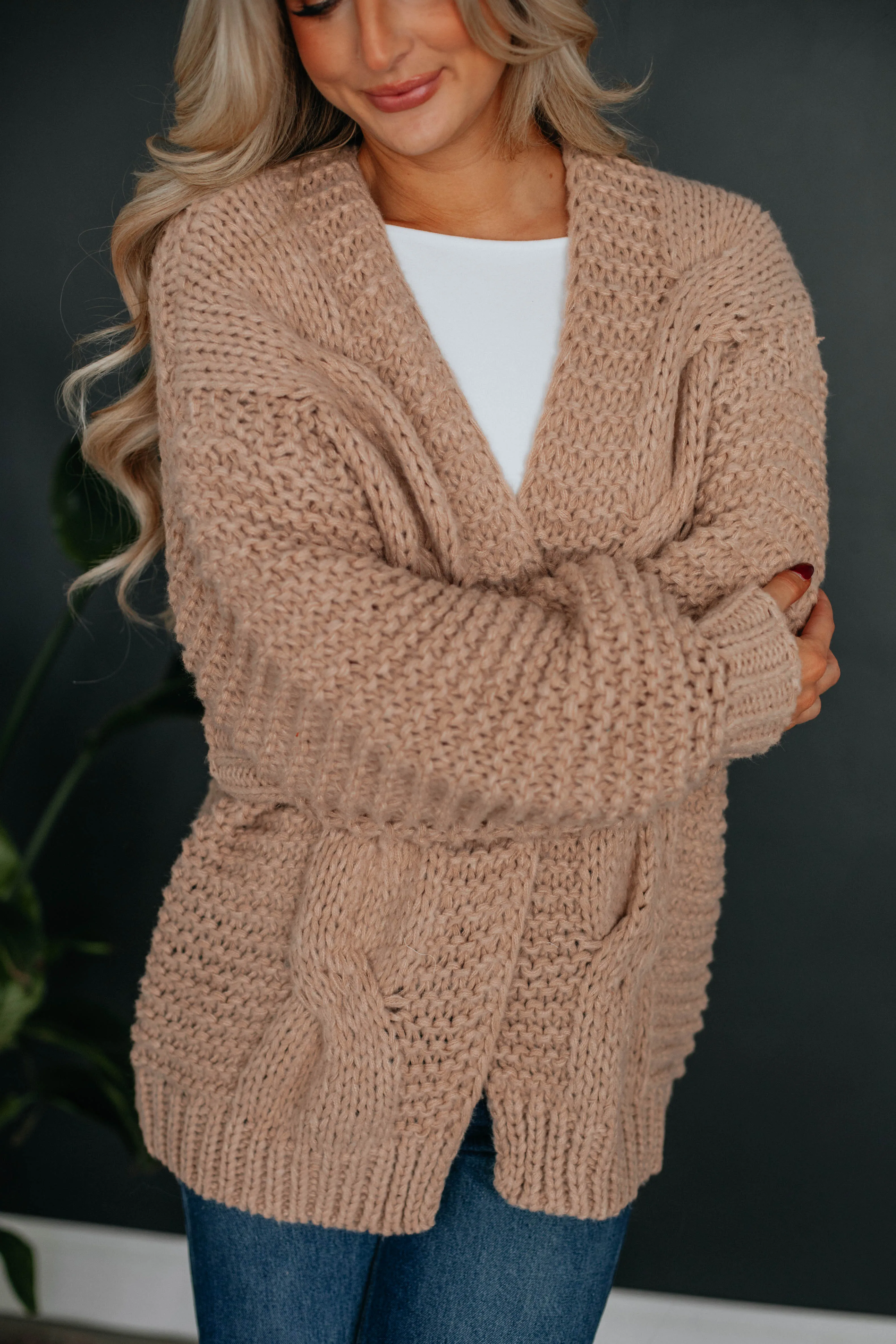 Rommi Cardigan - Sand sold by Wild Oak Boutique product image thumbnail 2