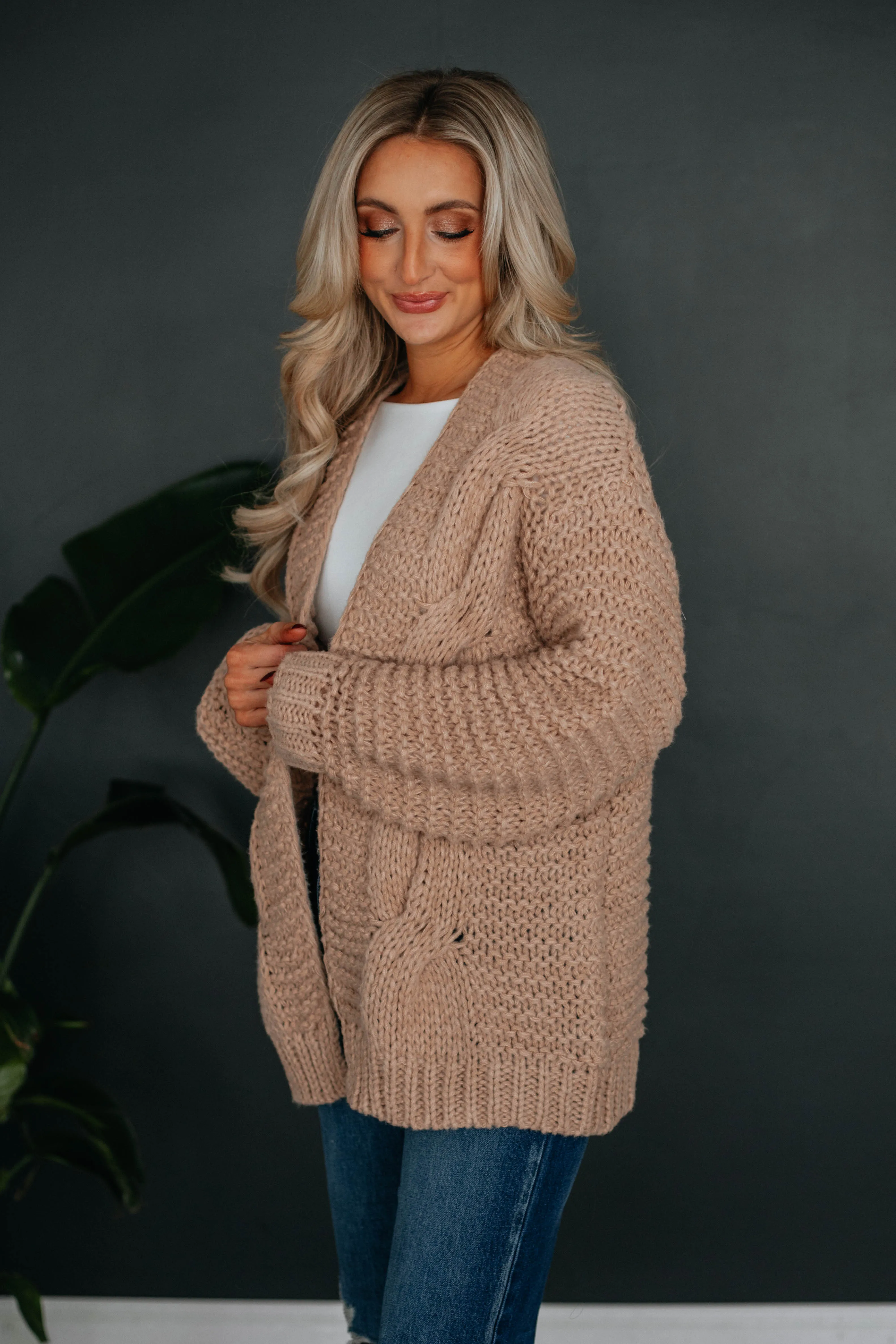 Rommi Cardigan - Sand sold by Wild Oak Boutique product image thumbnail 5