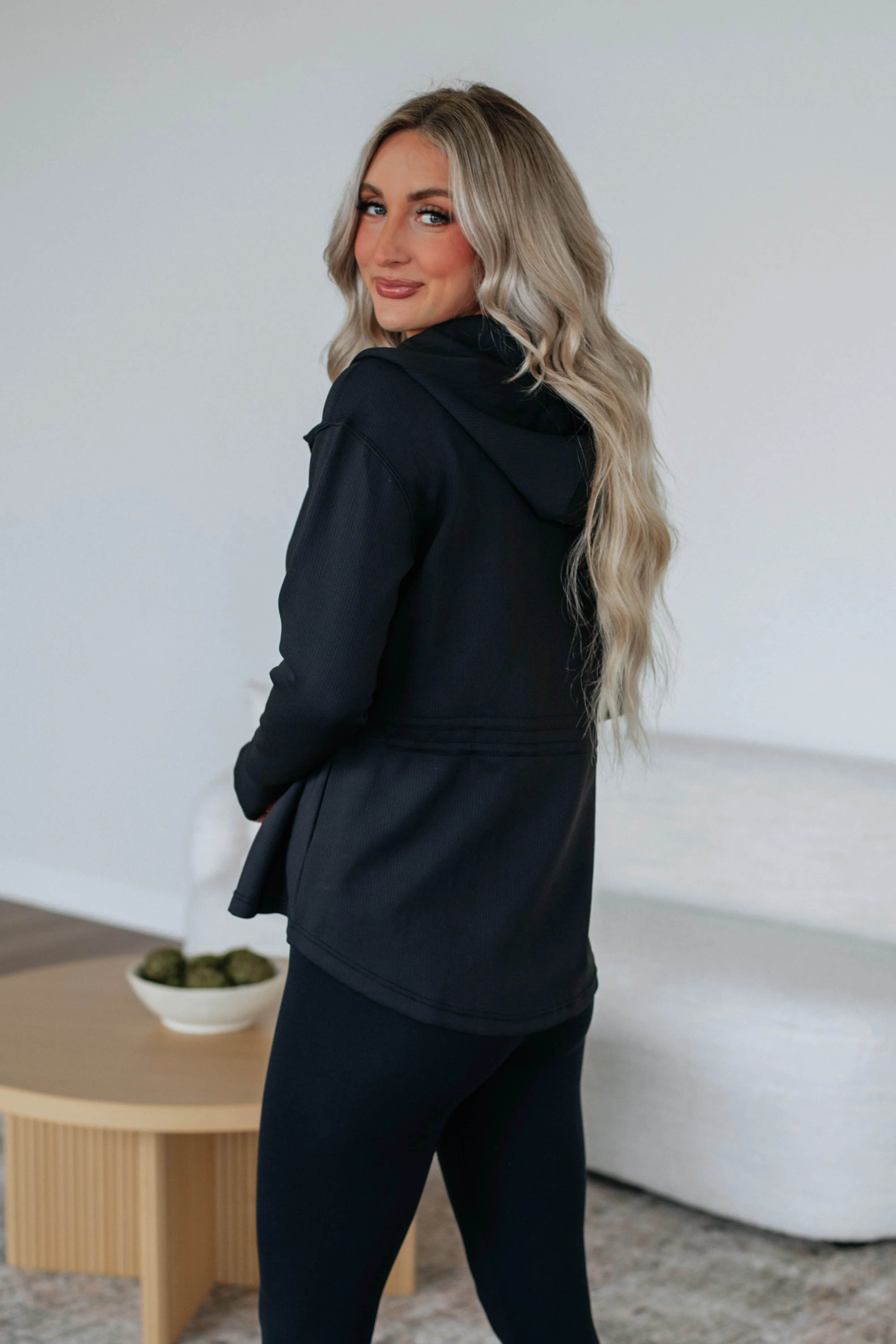 Cute & Casual Jacket - Black sold by Wild Oak Boutique product image thumbnail 5
