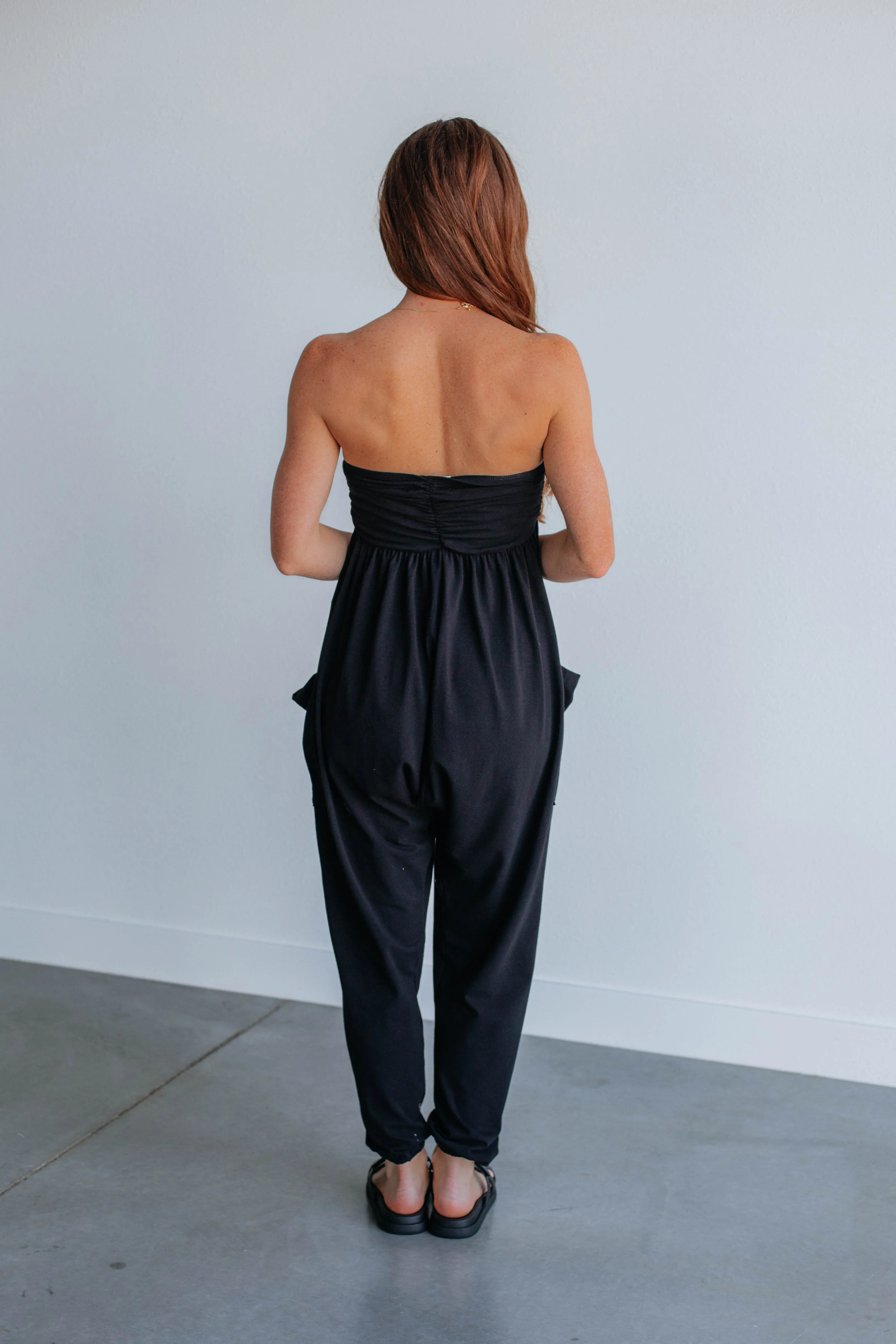 Maria Jumpsuit - Black sold by Wild Oak Boutique product image thumbnail 4