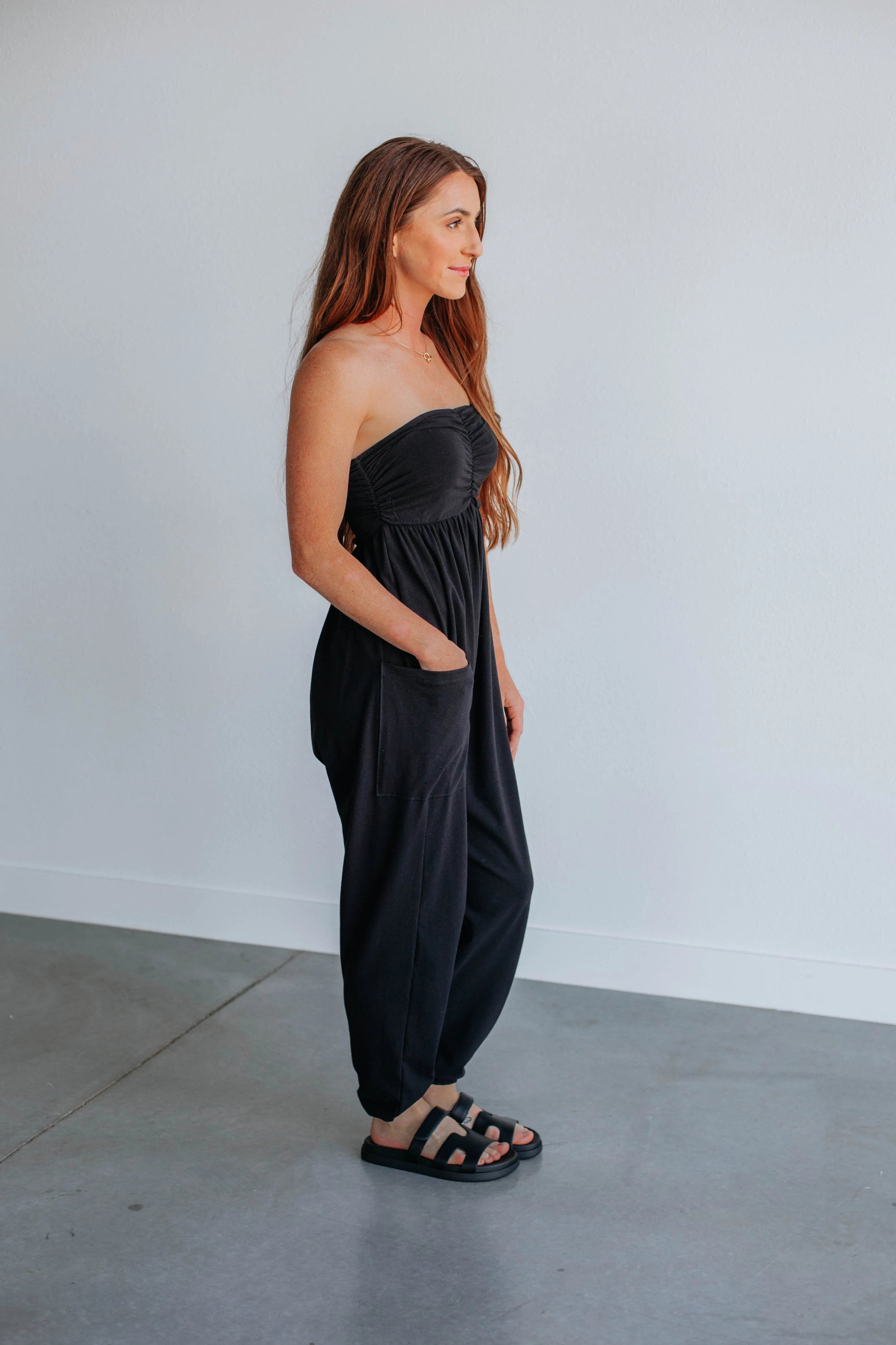 Maria Jumpsuit - Black sold by Wild Oak Boutique product image thumbnail 3