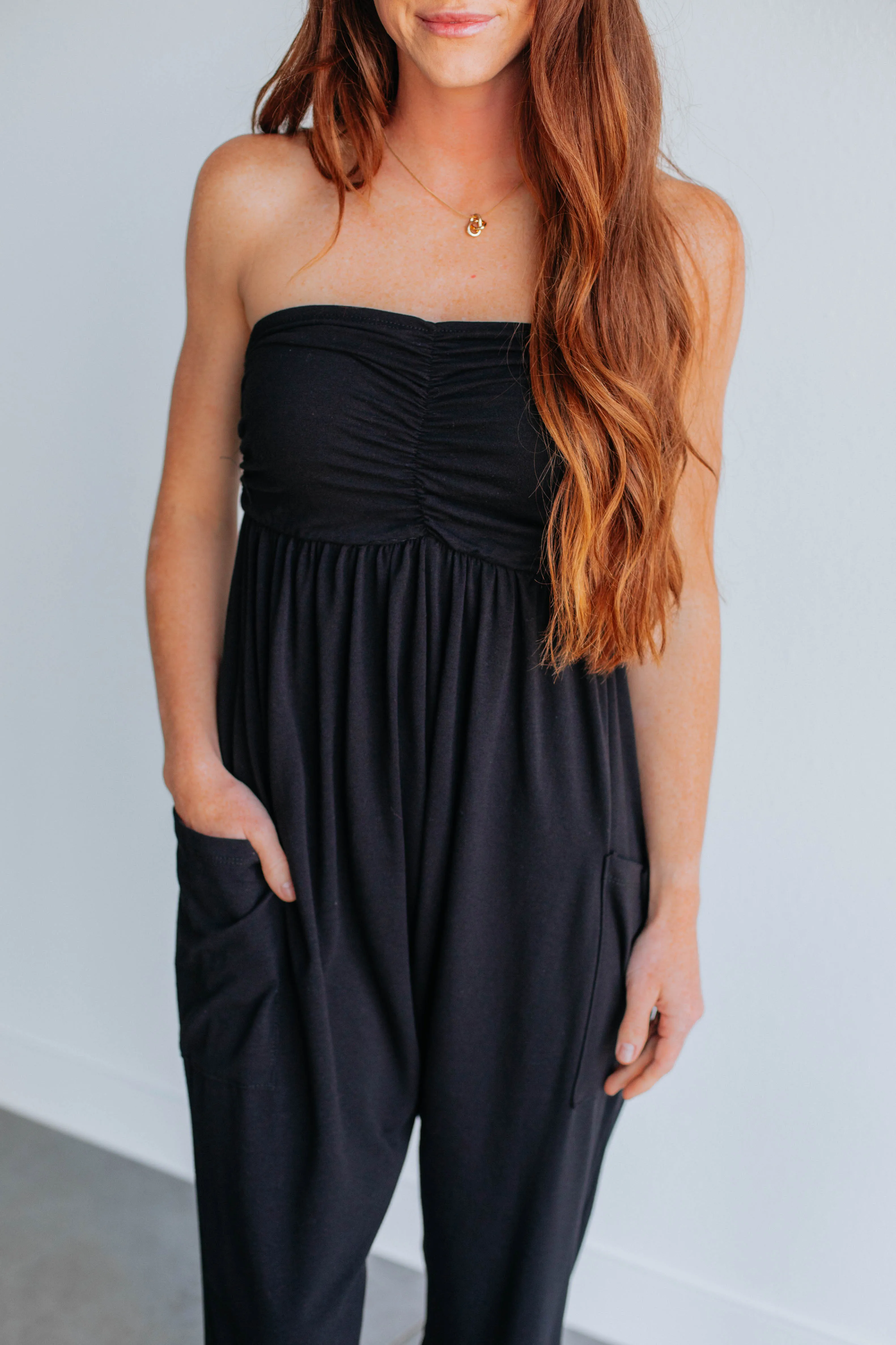 Maria Jumpsuit - Black sold by Wild Oak Boutique product image thumbnail 2