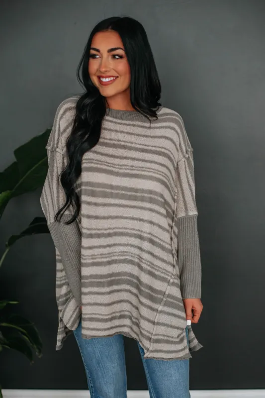 Matea Oversized Sweater sold by Wild Oak Boutique