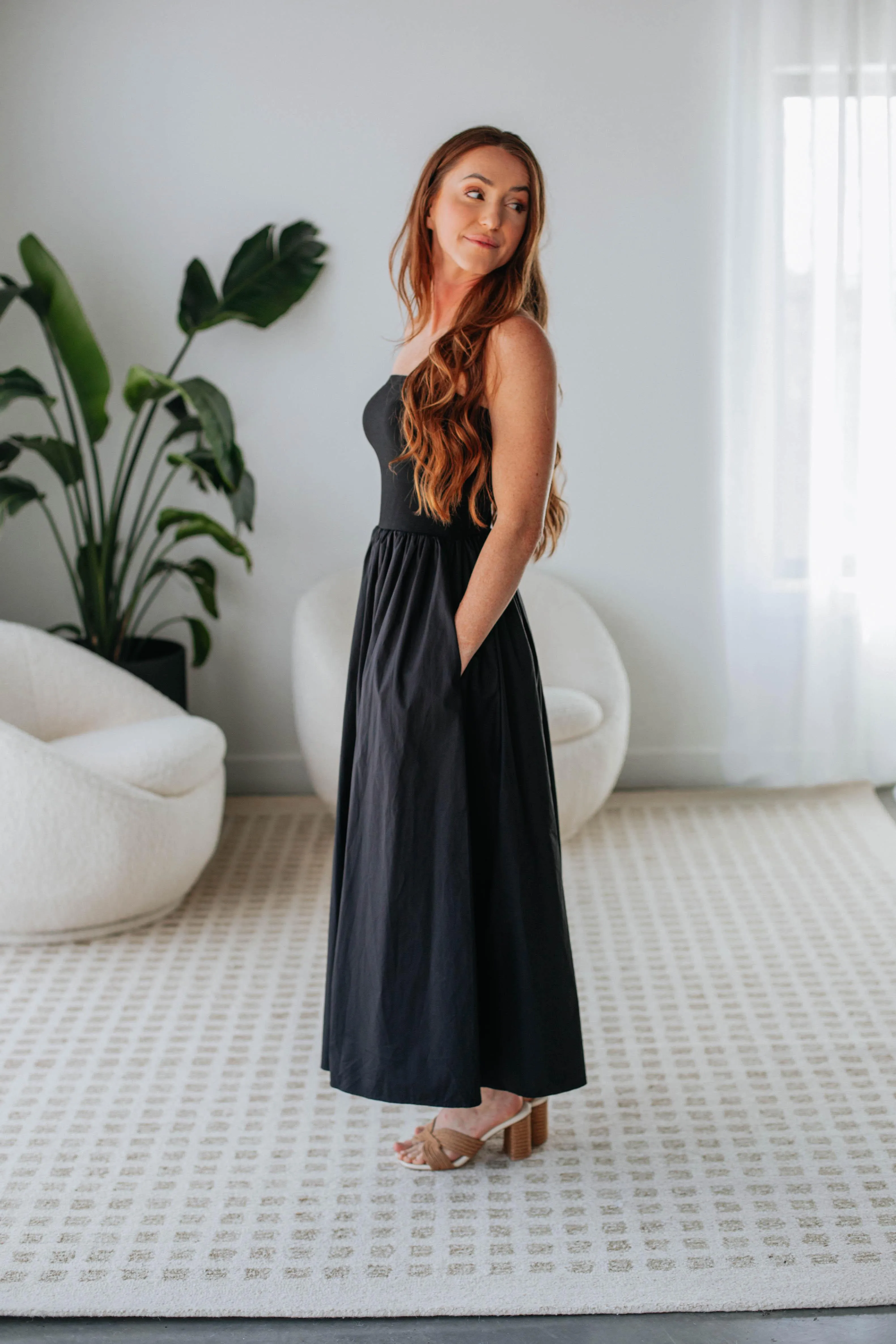 Holland Maxi Dress - Black sold by Wild Oak Boutique product image thumbnail 2