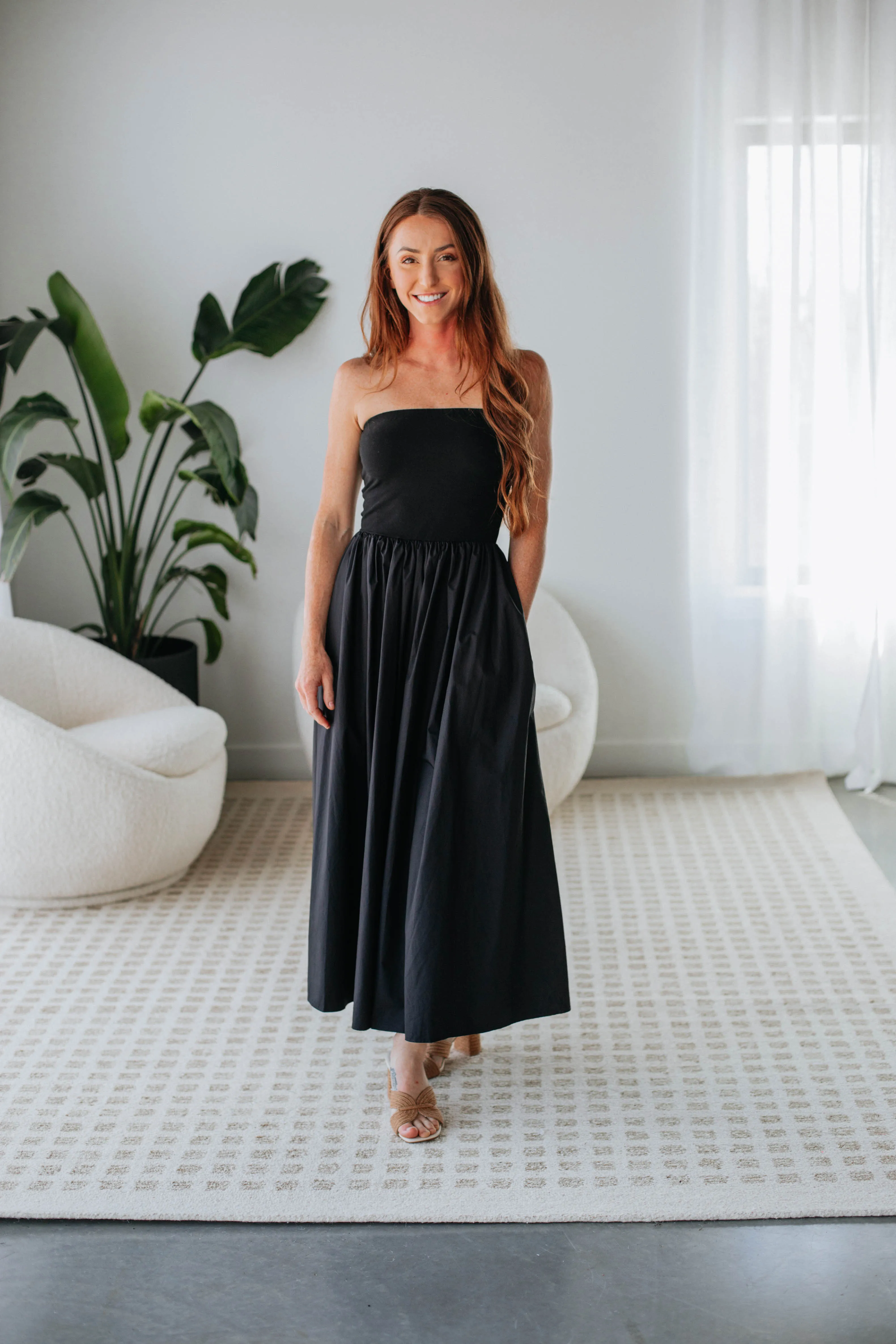 Holland Maxi Dress - Black sold by Wild Oak Boutique product image thumbnail 4