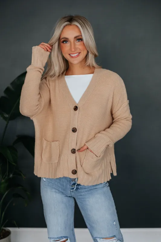 Monty Cardigan - Biscotti sold by Wild Oak Boutique