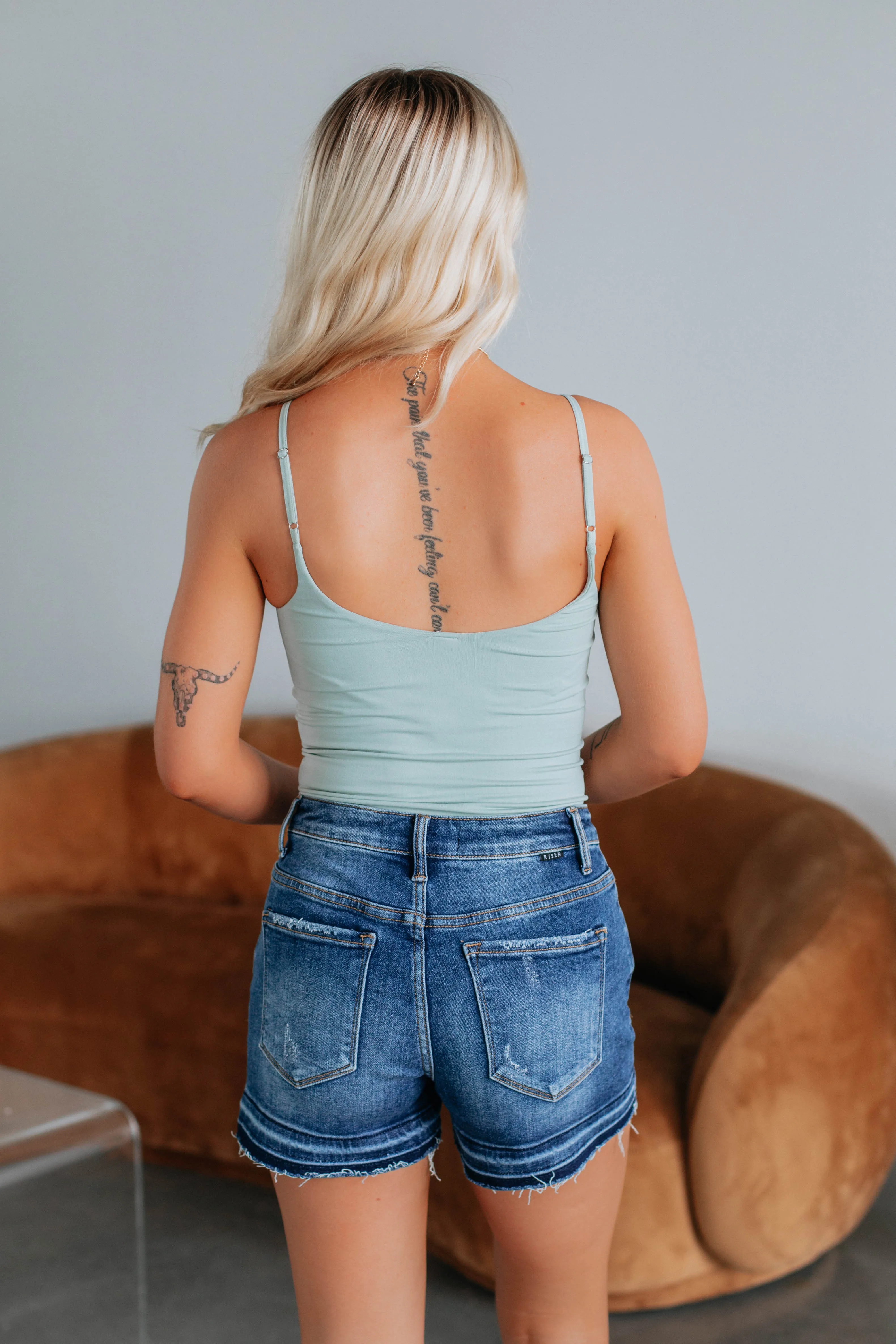 Double Take Bodysuit - Dusty Mint sold by Wild Oak Boutique product image thumbnail 4