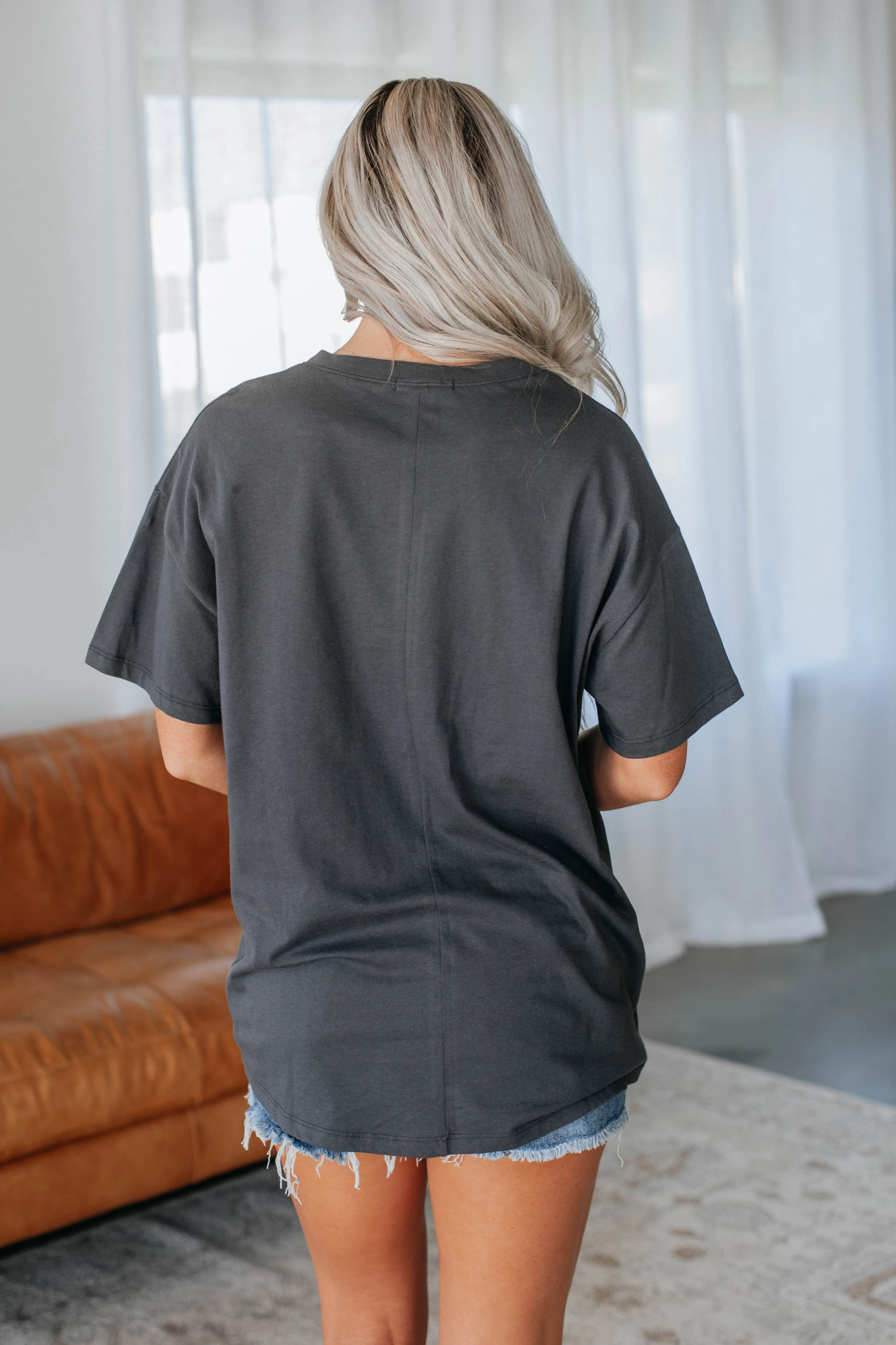Midwest Oversized Graphic Tee sold by Wild Oak Boutique product image thumbnail 4