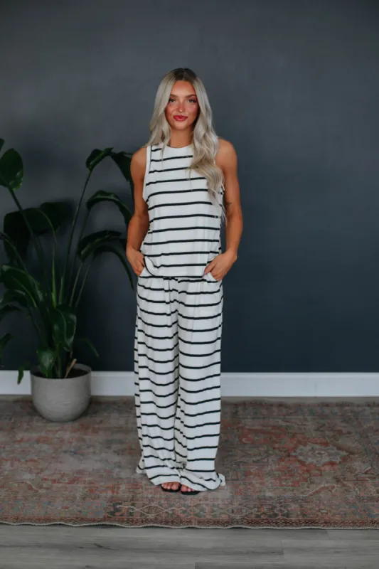 Leroy Striped Pants made by By Together