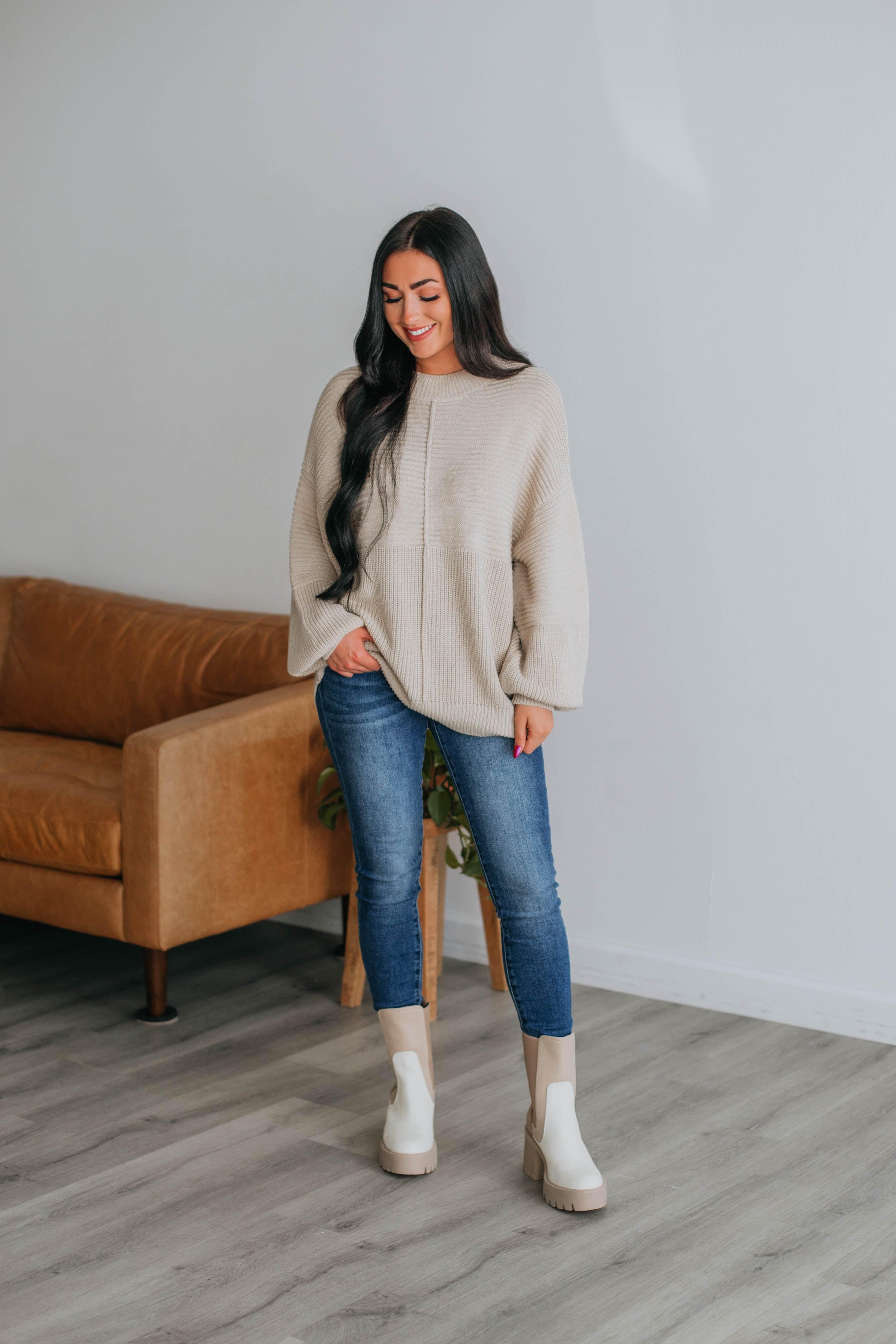 Lenore Ribbed Sweater sold by Wild Oak Boutique product image thumbnail 2