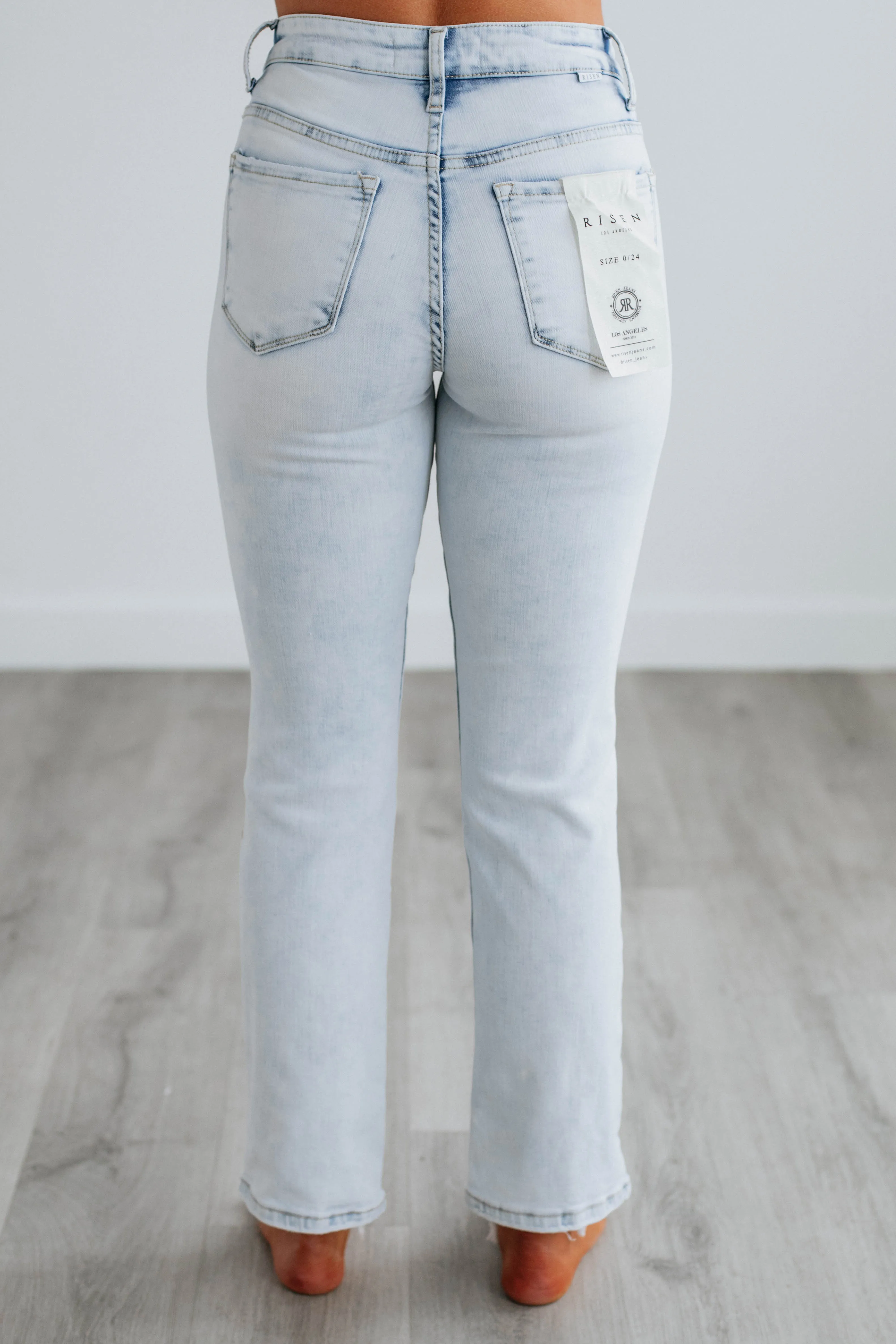 Blaine Risen Jeans - Light Wash sold by Wild Oak Boutique product image thumbnail 4