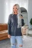 Kiersten Sweater - Midnight sold by Wild Oak Boutique