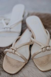 Resort Ready Sandals - Gold sold by Wild Oak Boutique