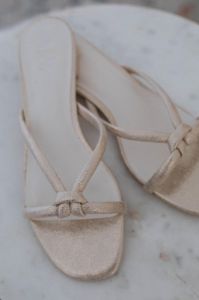 Resort Ready Sandals - Gold sold by Wild Oak Boutique