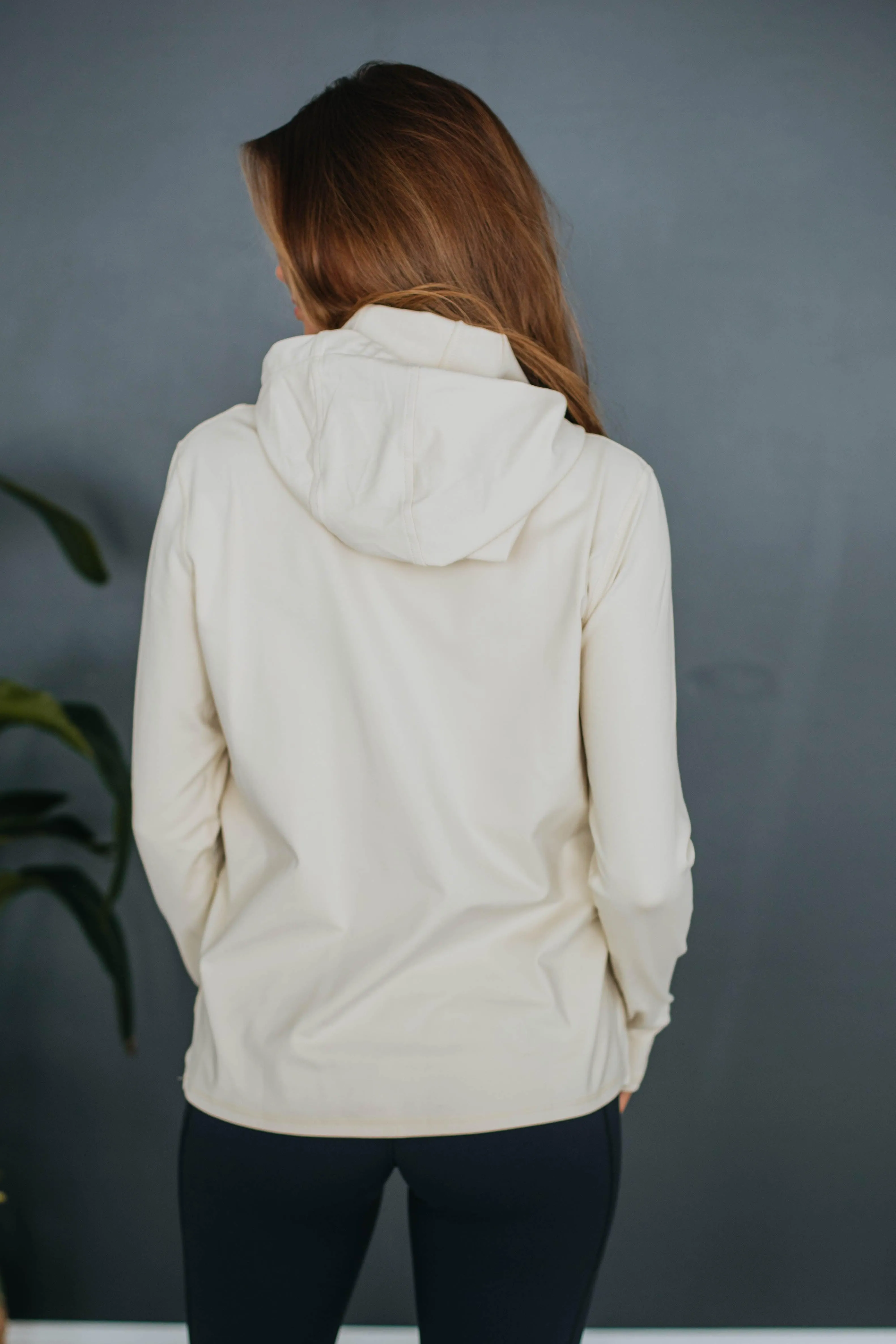 Lowden Active Hoodie - Natural sold by Wild Oak Boutique product image thumbnail 5