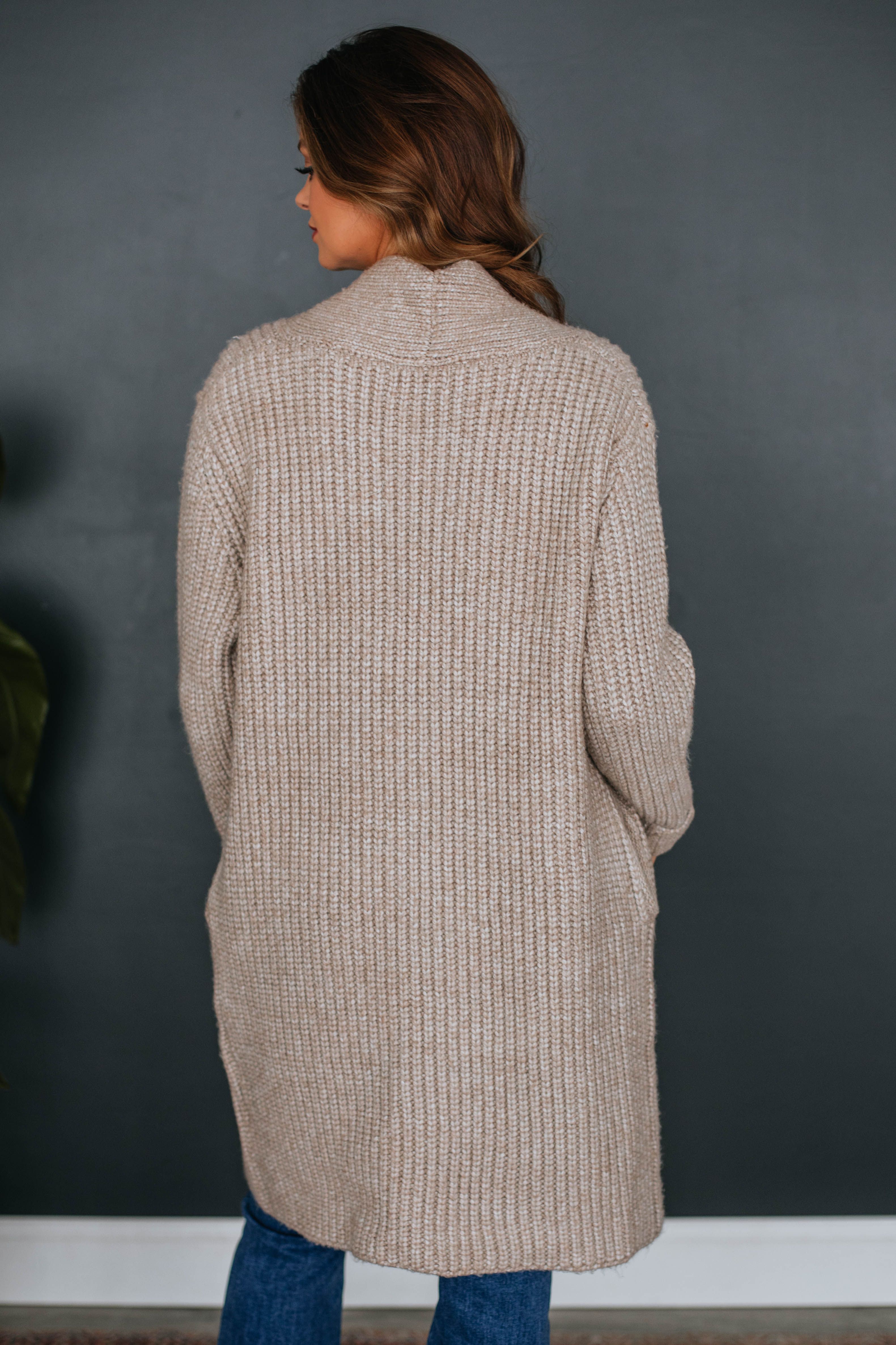 Monique Cardigan - Taupe sold by Wild Oak Boutique product image thumbnail 4