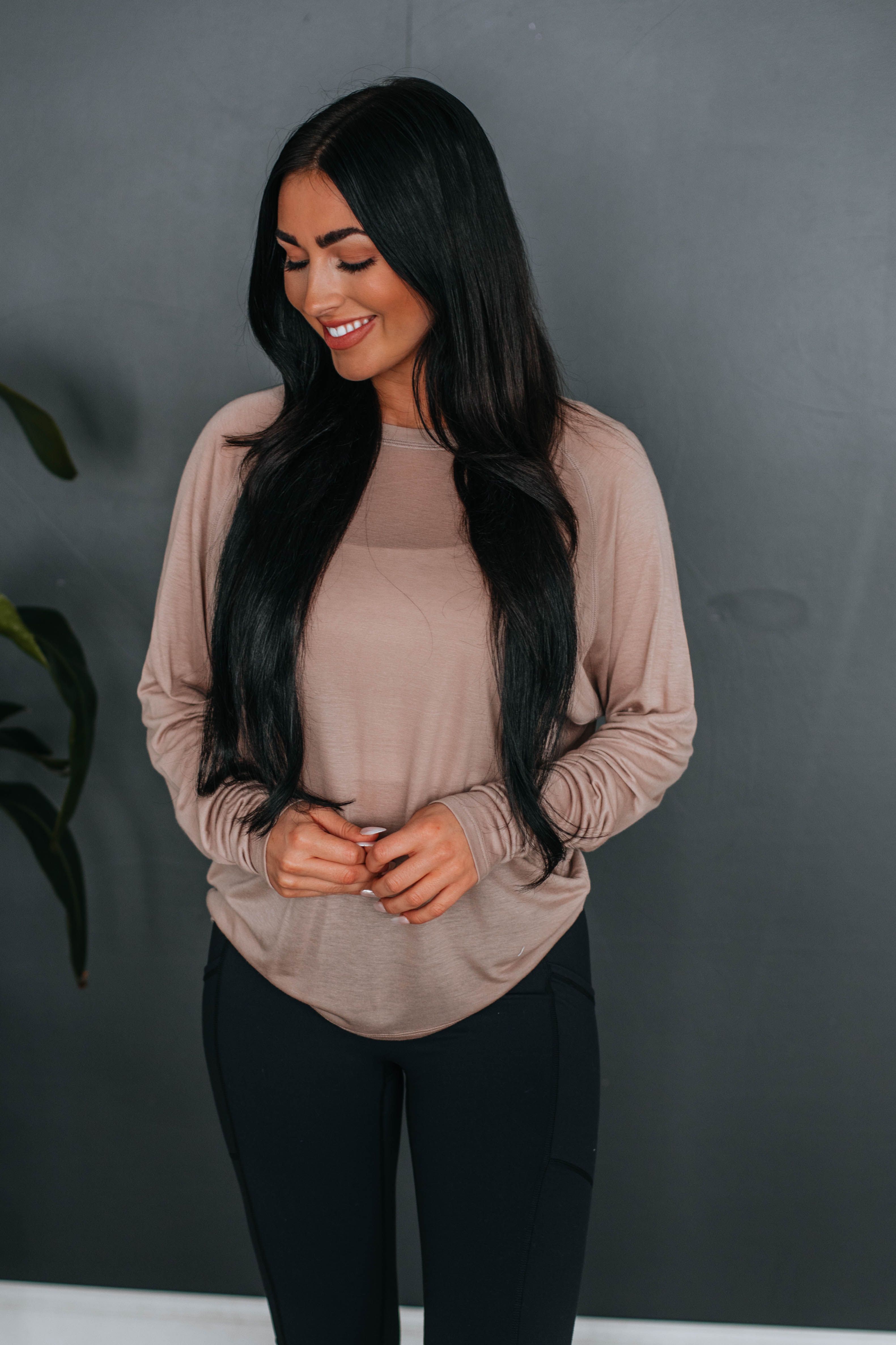 Nilo Long Sleeve Top - Mocha sold by Wild Oak Boutique product image thumbnail 2