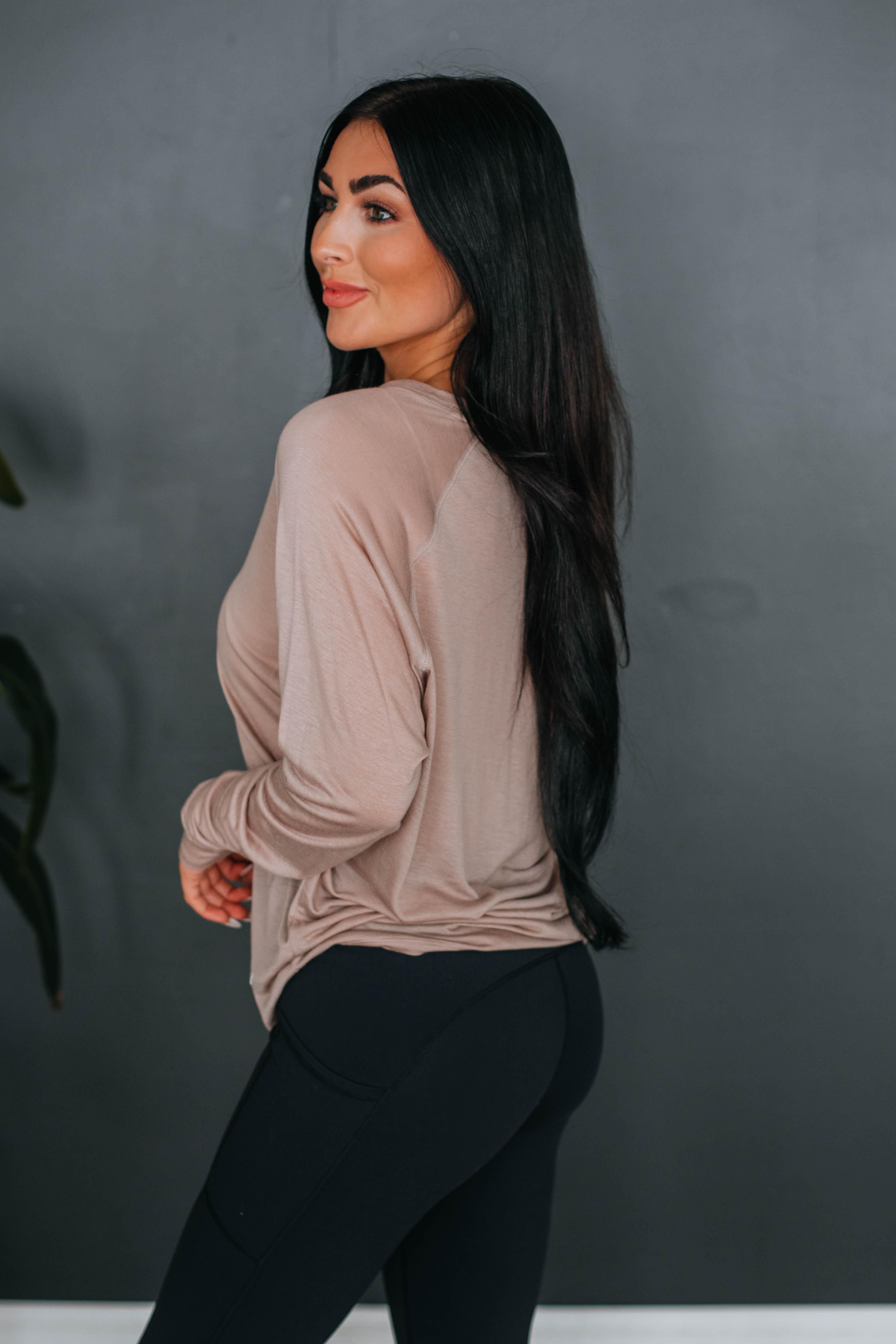Nilo Long Sleeve Top - Mocha sold by Wild Oak Boutique product image thumbnail 3
