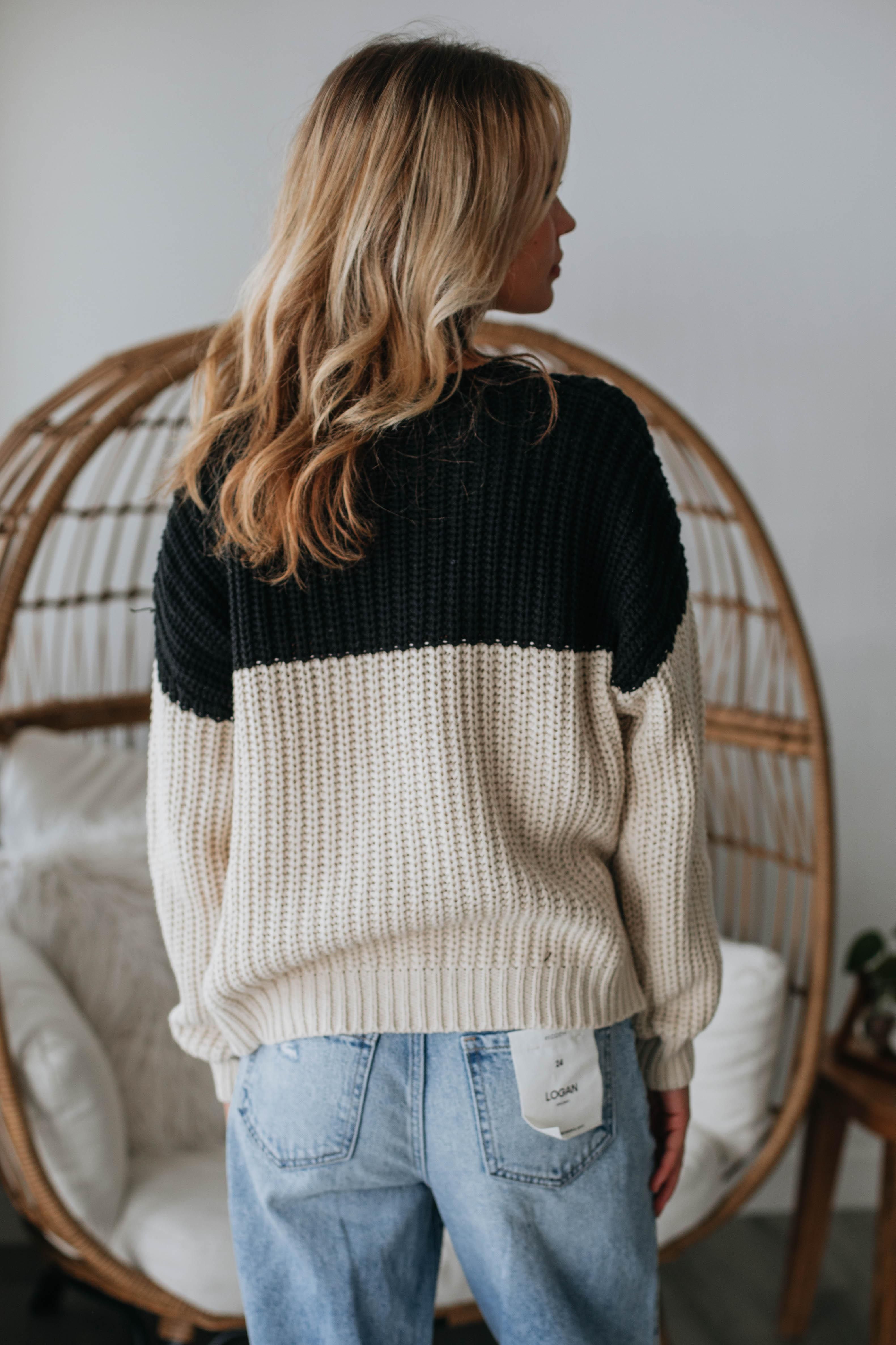 Rosetta Colorblock Sweater sold by Wild Oak Boutique product image thumbnail 4