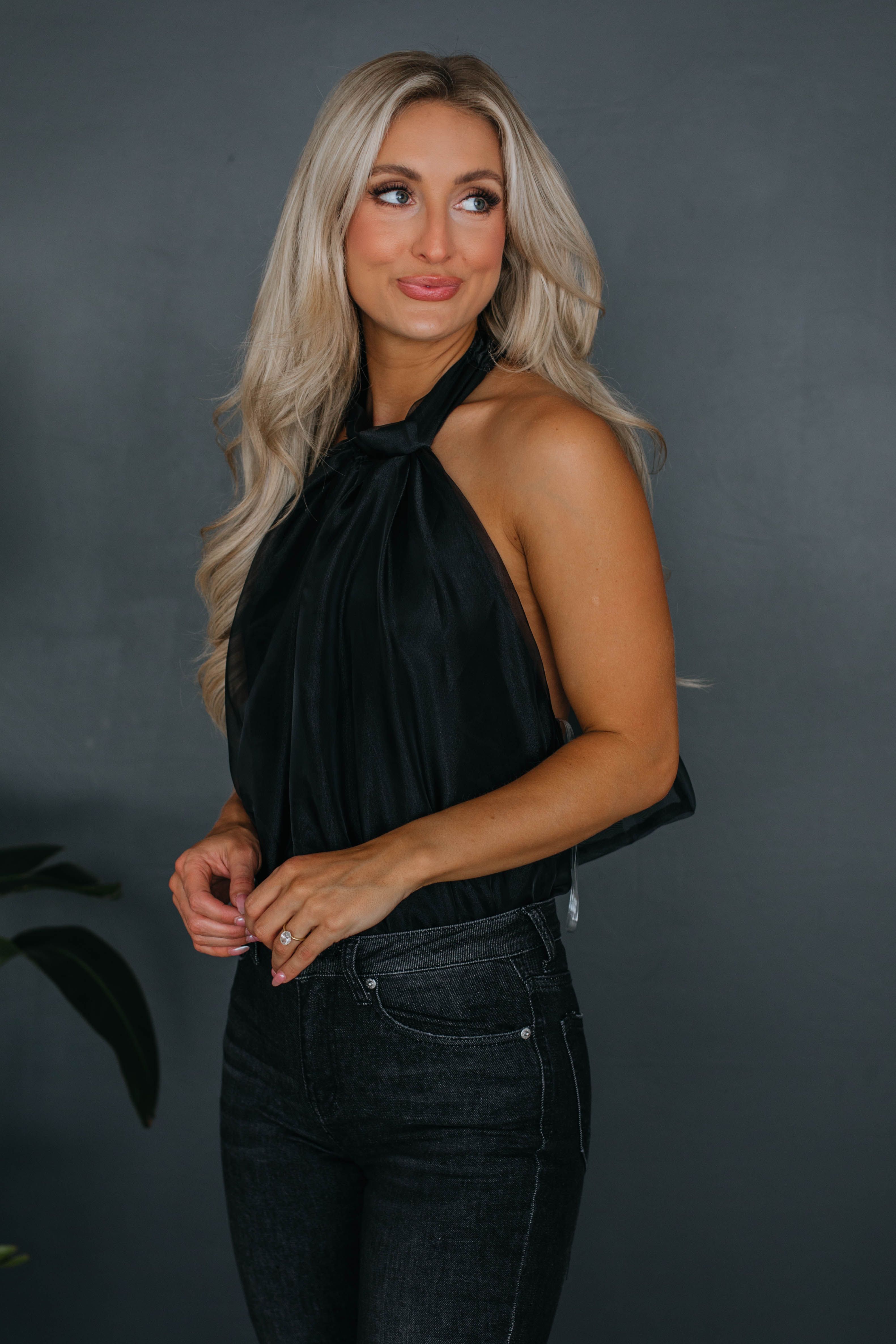 Kimora Bodysuit - Black sold by Wild Oak Boutique product image thumbnail 4