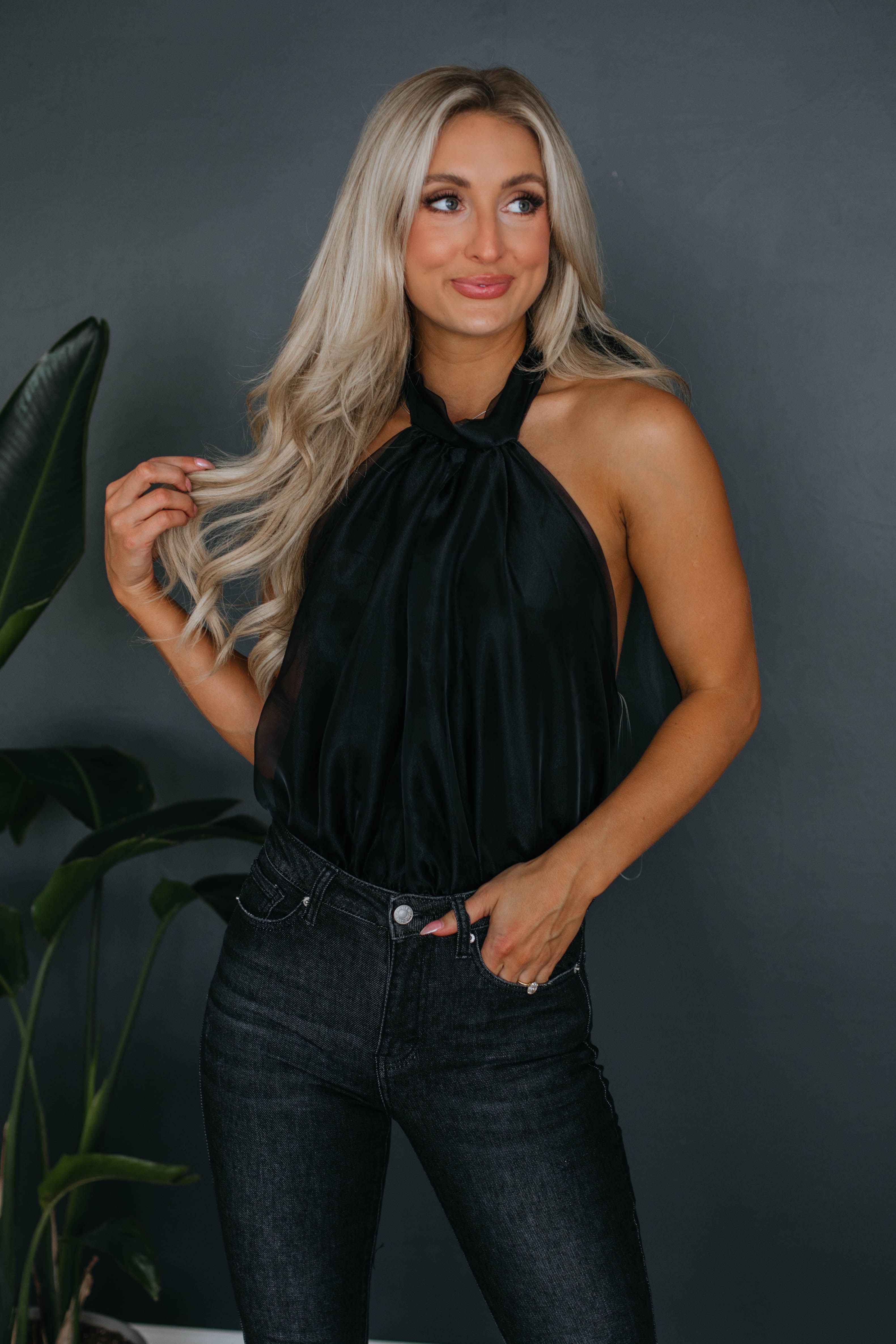 Kimora Bodysuit - Black sold by Wild Oak Boutique product image thumbnail 5