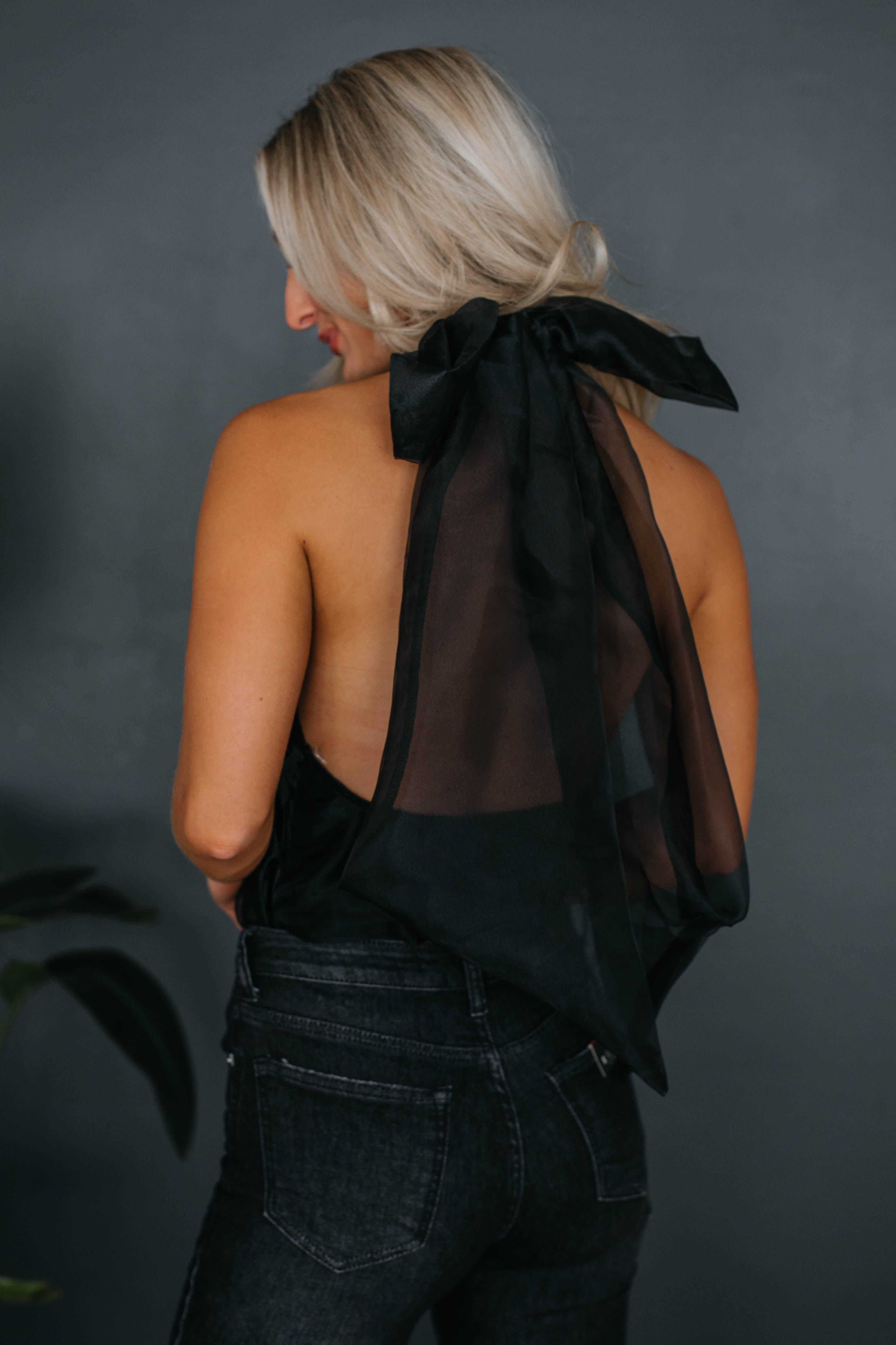 Kimora Bodysuit - Black sold by Wild Oak Boutique product image thumbnail 3