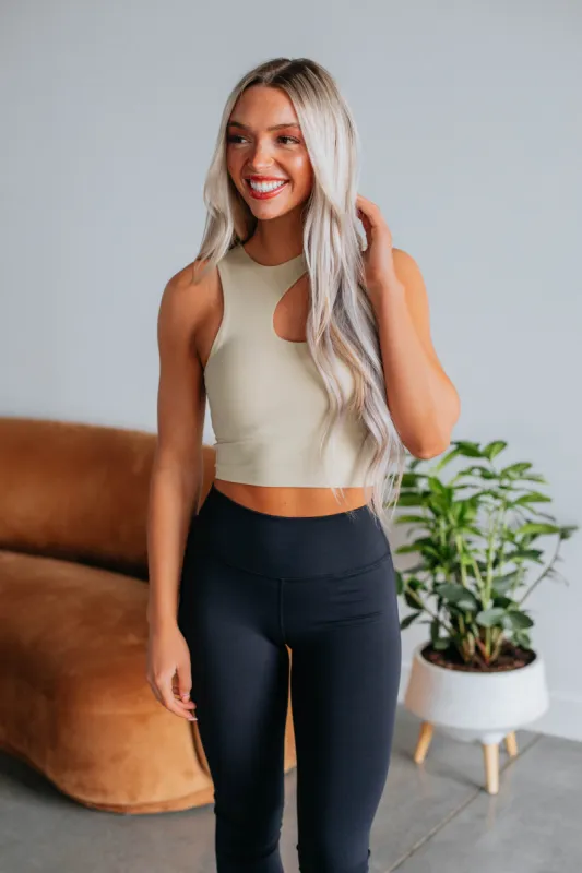 Satria Sports Bra - Sand sold by Wild Oak Boutique