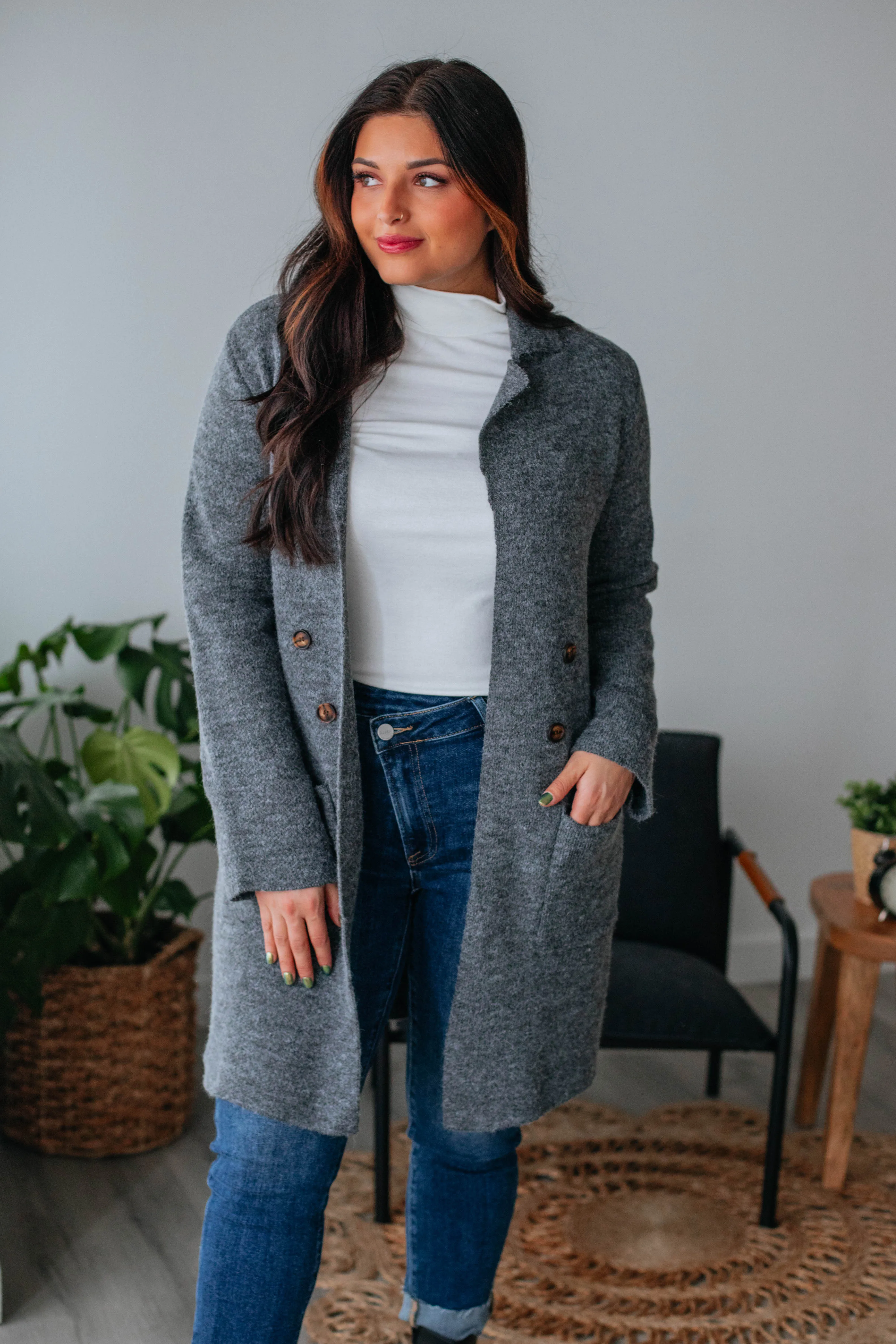 Shay Knit Coatigan sold by Wild Oak Boutique product image thumbnail 4