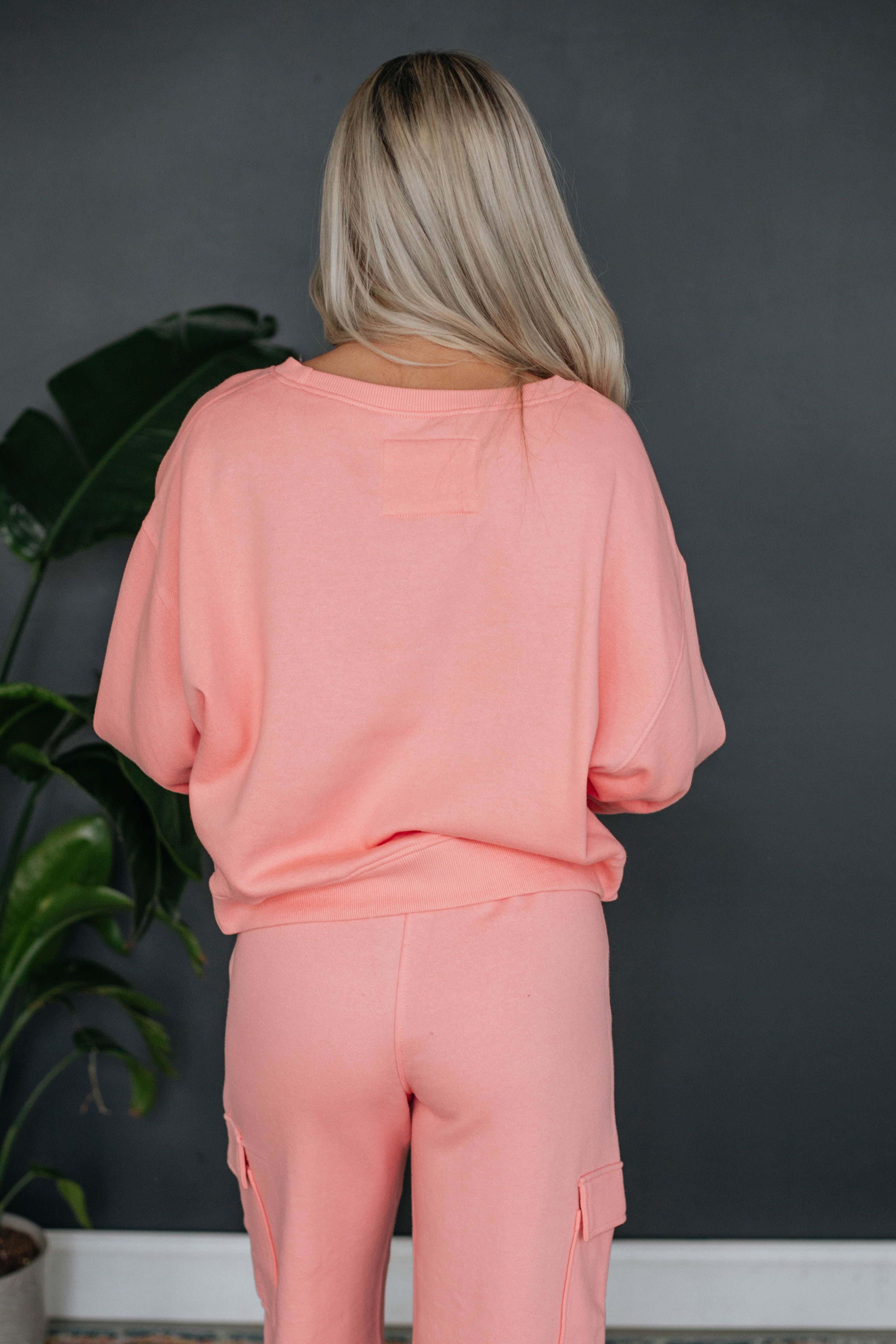 Do Not Disturb Sweatshirt - Flamingo sold by Wild Oak Boutique product image thumbnail 5