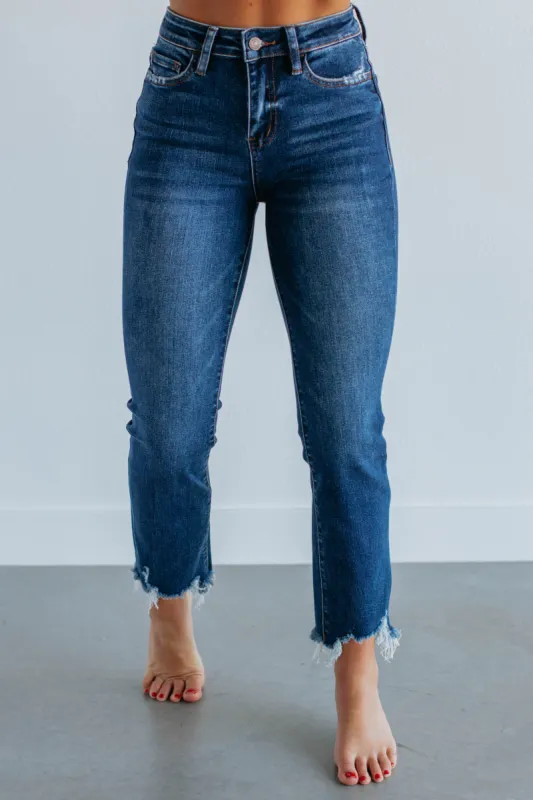 Bella Vervet Jeans - Dark Wash sold by Wild Oak Boutique