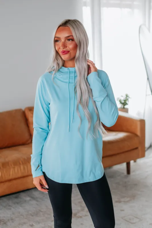 Alice Active Hoodie - Sky Blue made by Mono B