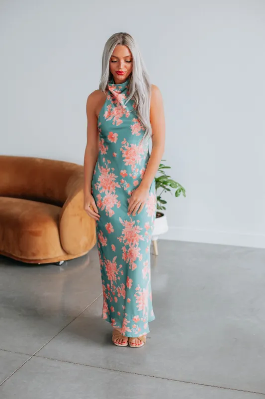 Lidia Satin Dress made by Wild Oak Boutique