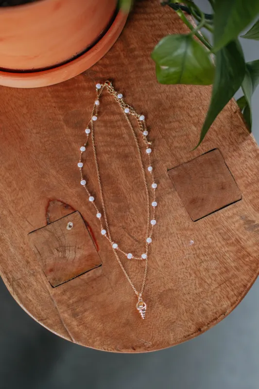 Melodia Layered Necklace sold by Wild Oak Boutique