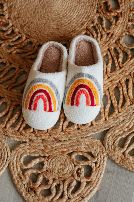 Over The Rainbow Slippers sold by Wild Oak Boutique