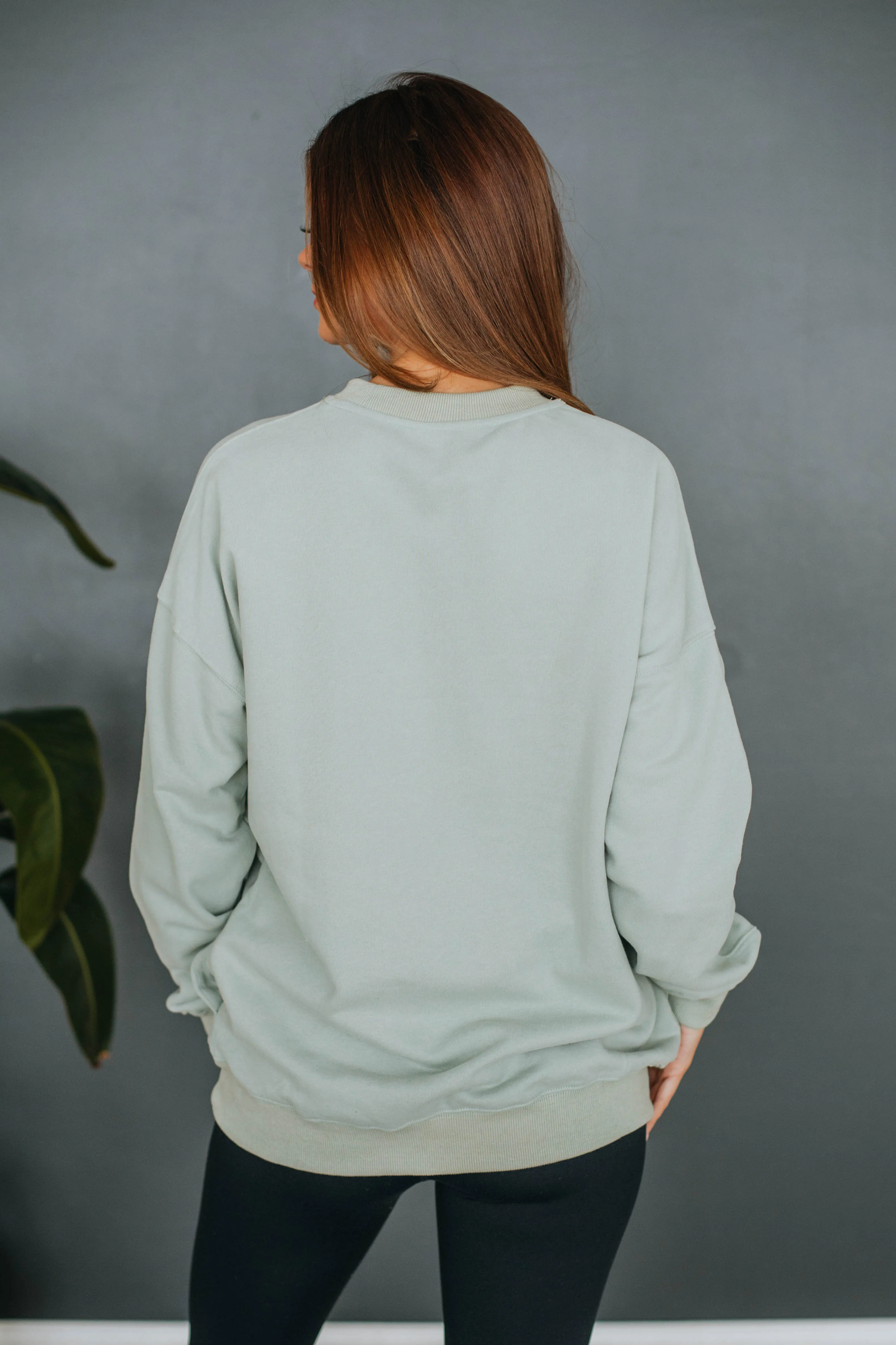 Lylan Sweatshirt - Sage sold by Wild Oak Boutique product image thumbnail 4