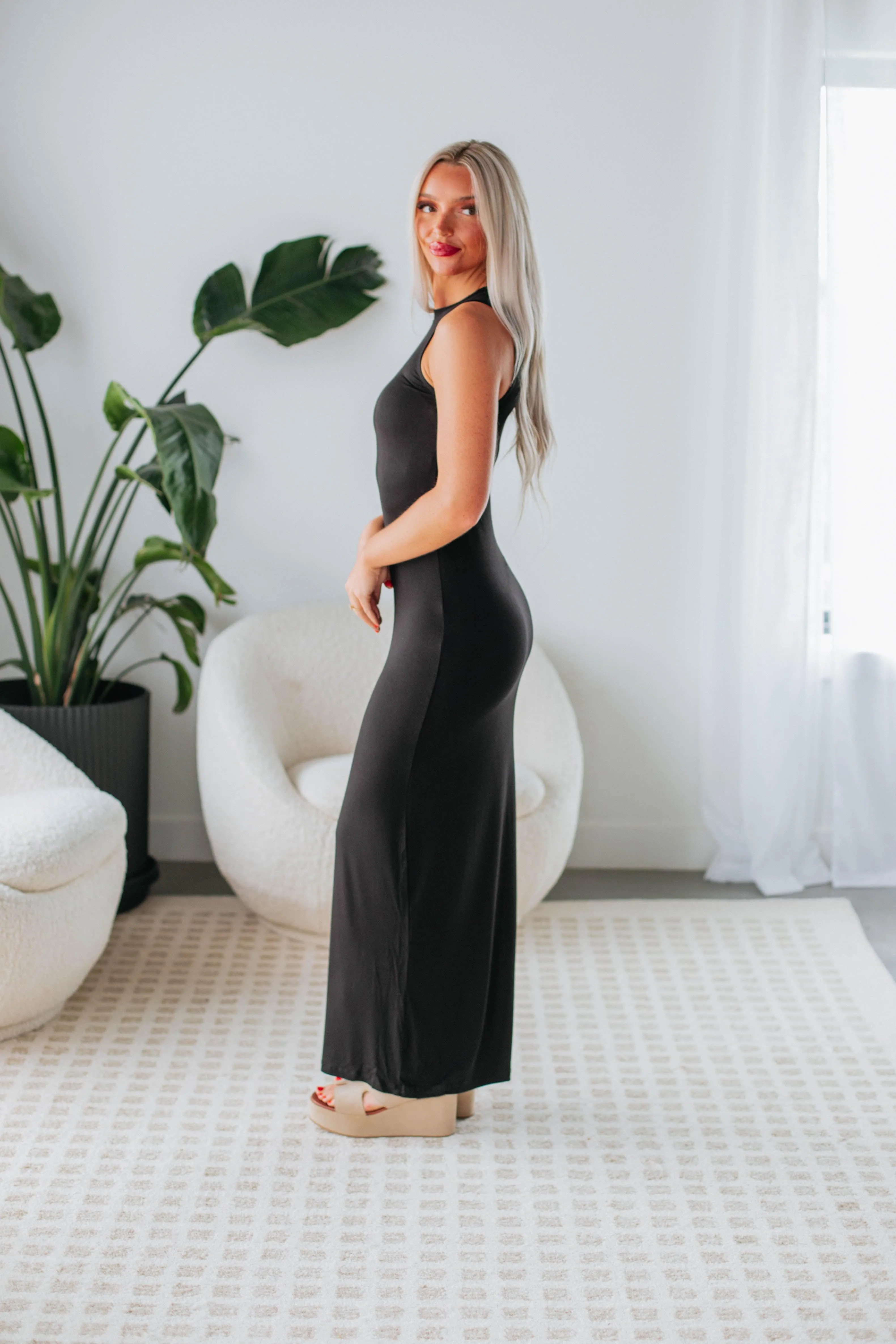 Tanya Maxi Dress - Black sold by Wild Oak Boutique product image thumbnail 2