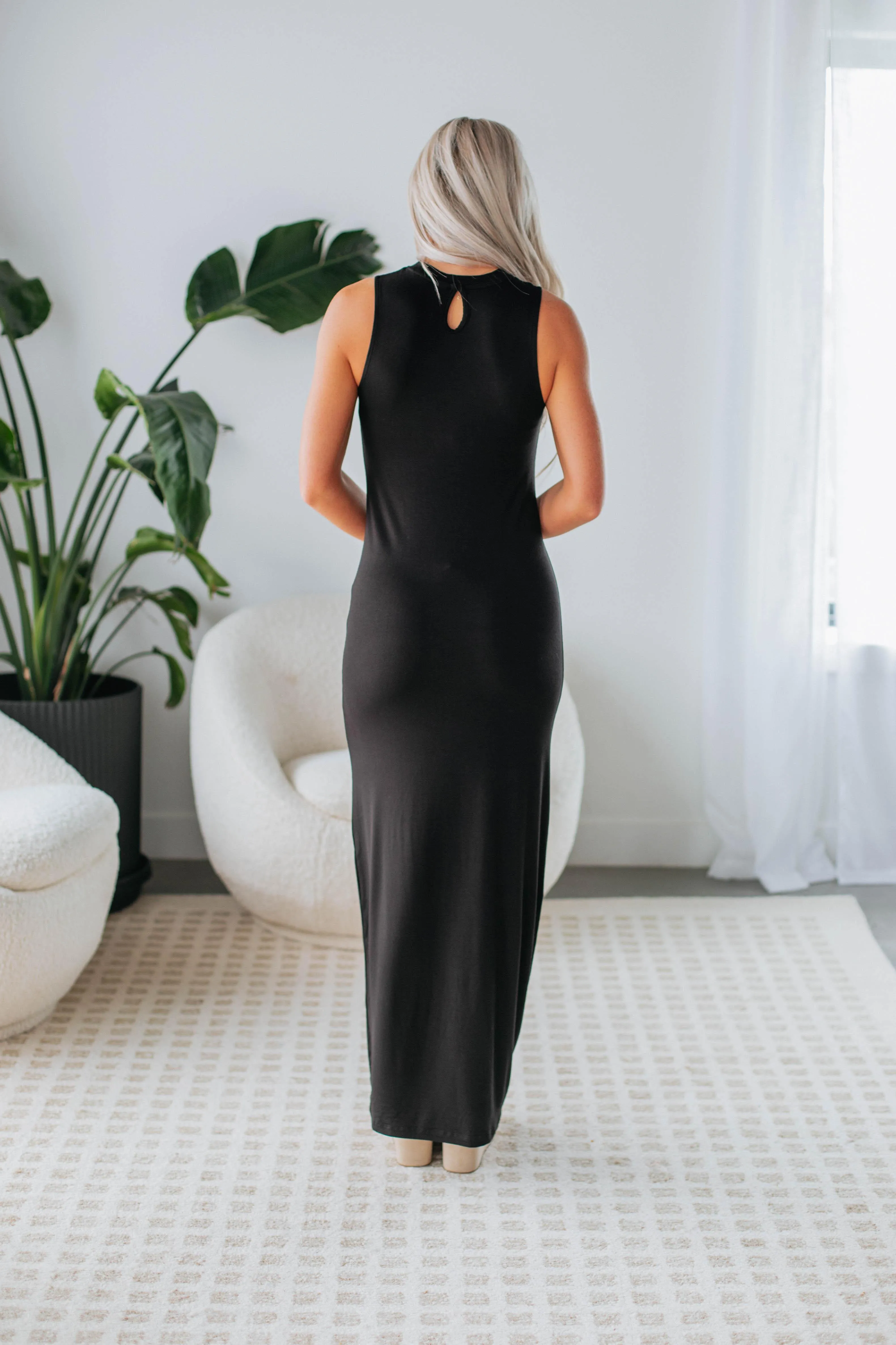Tanya Maxi Dress - Black sold by Wild Oak Boutique product image thumbnail 4