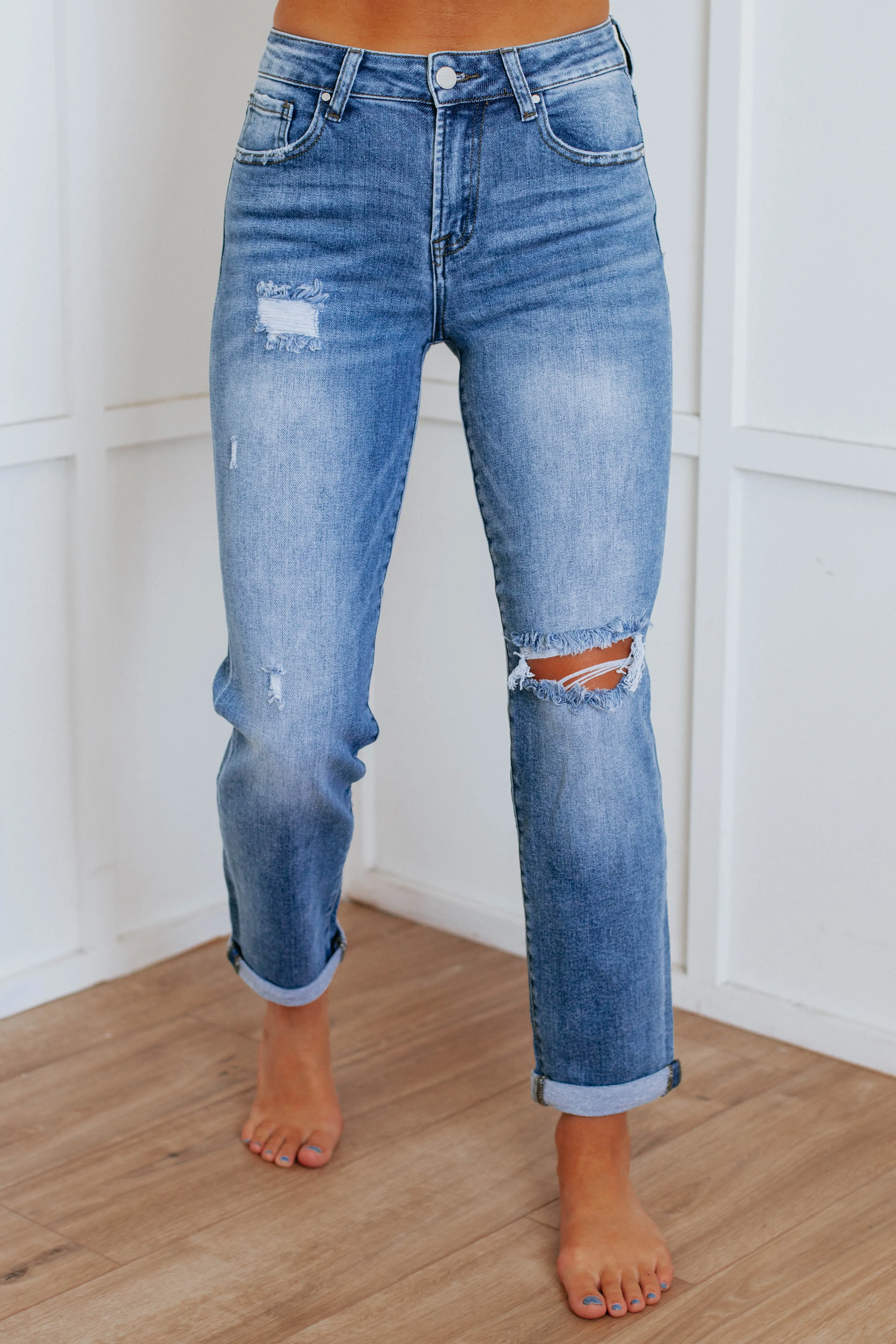 Cecile Risen Jeans sold by Wild Oak Boutique product image thumbnail 5