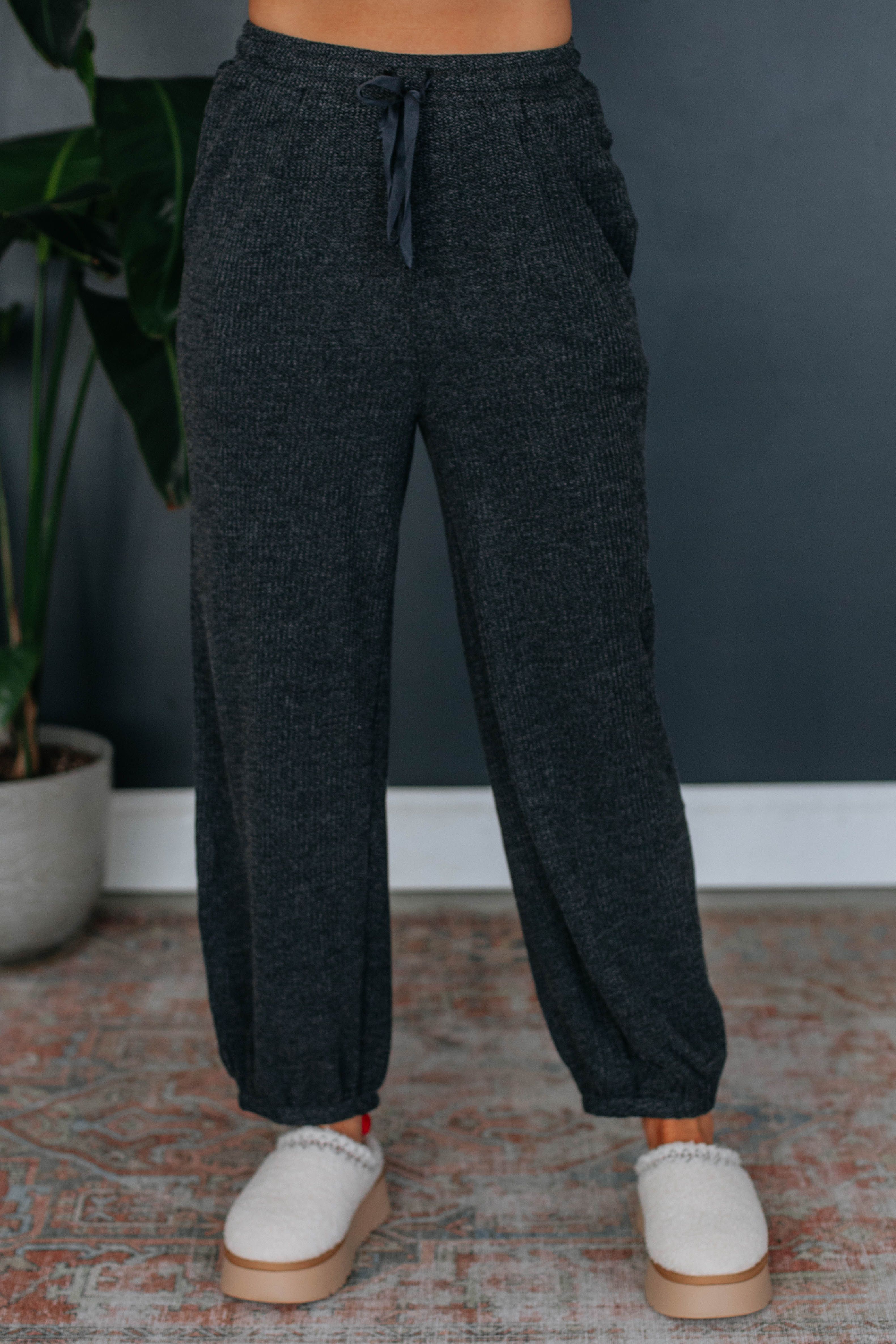 Jenner Two-Piece Set - Charcoal sold by Wild Oak Boutique product image thumbnail 5