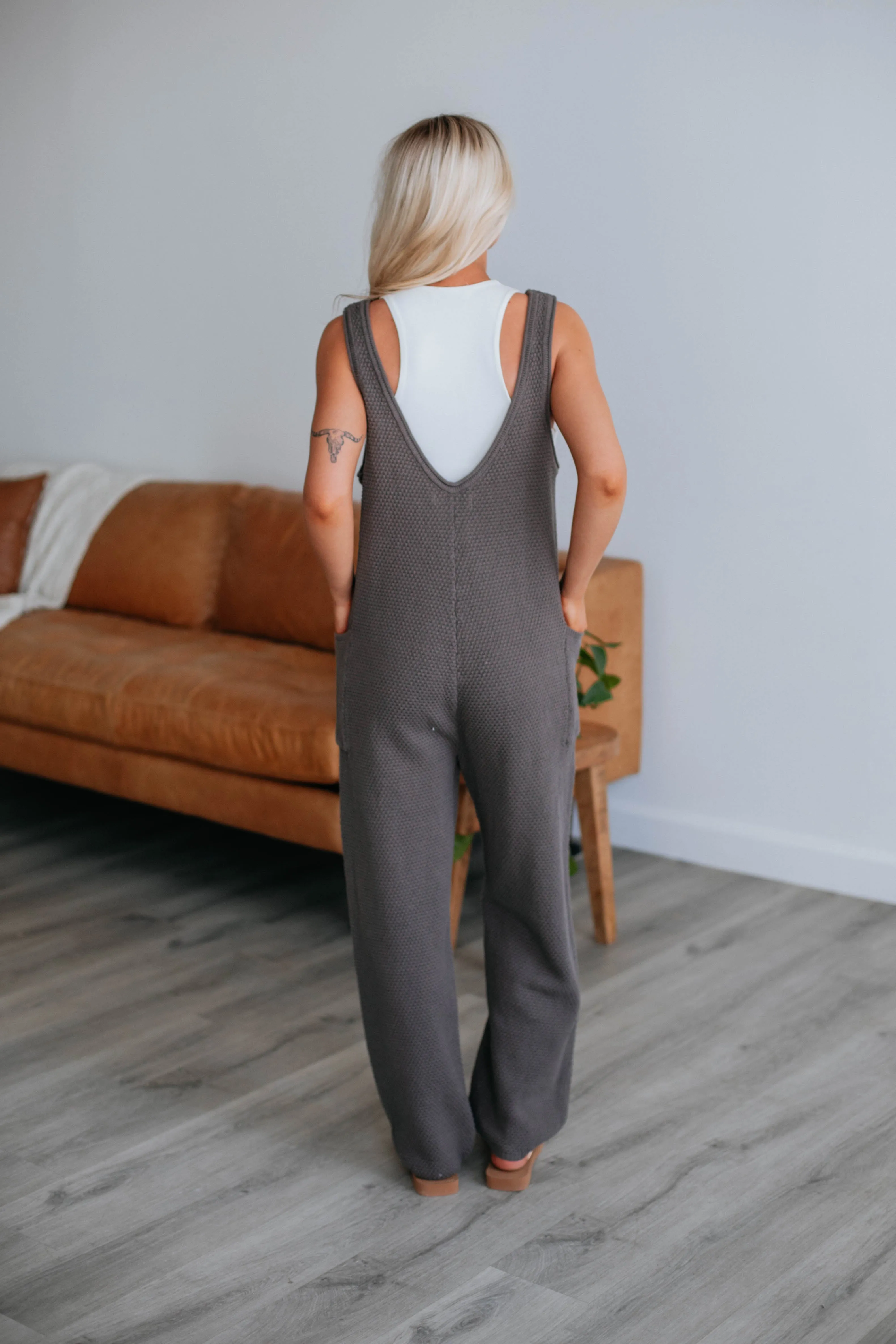 Bowen Knit Jumpsuit sold by Wild Oak Boutique product image thumbnail 4