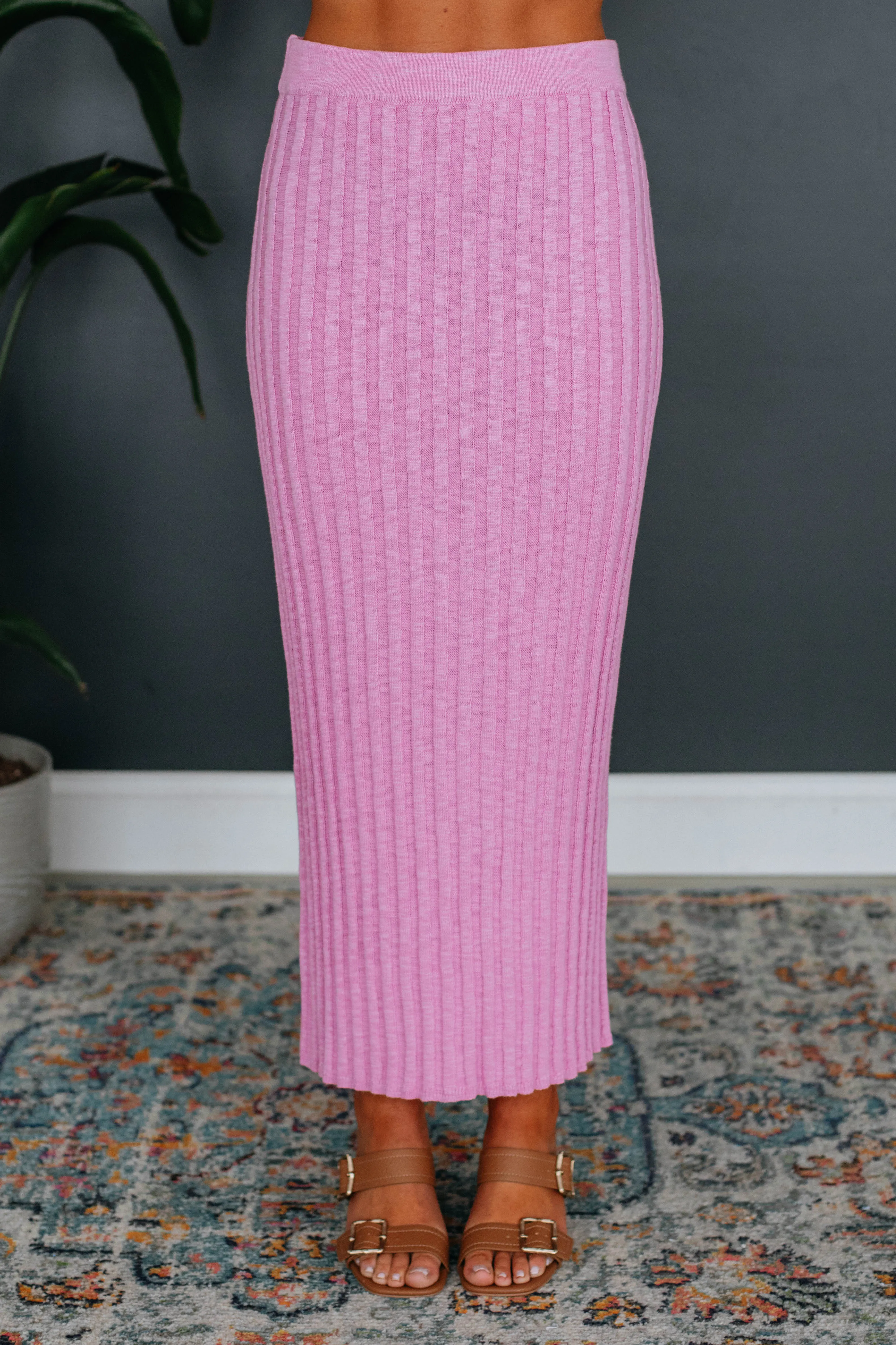 Andri Knit Skirt - Orchid sold by Wild Oak Boutique product image thumbnail 4