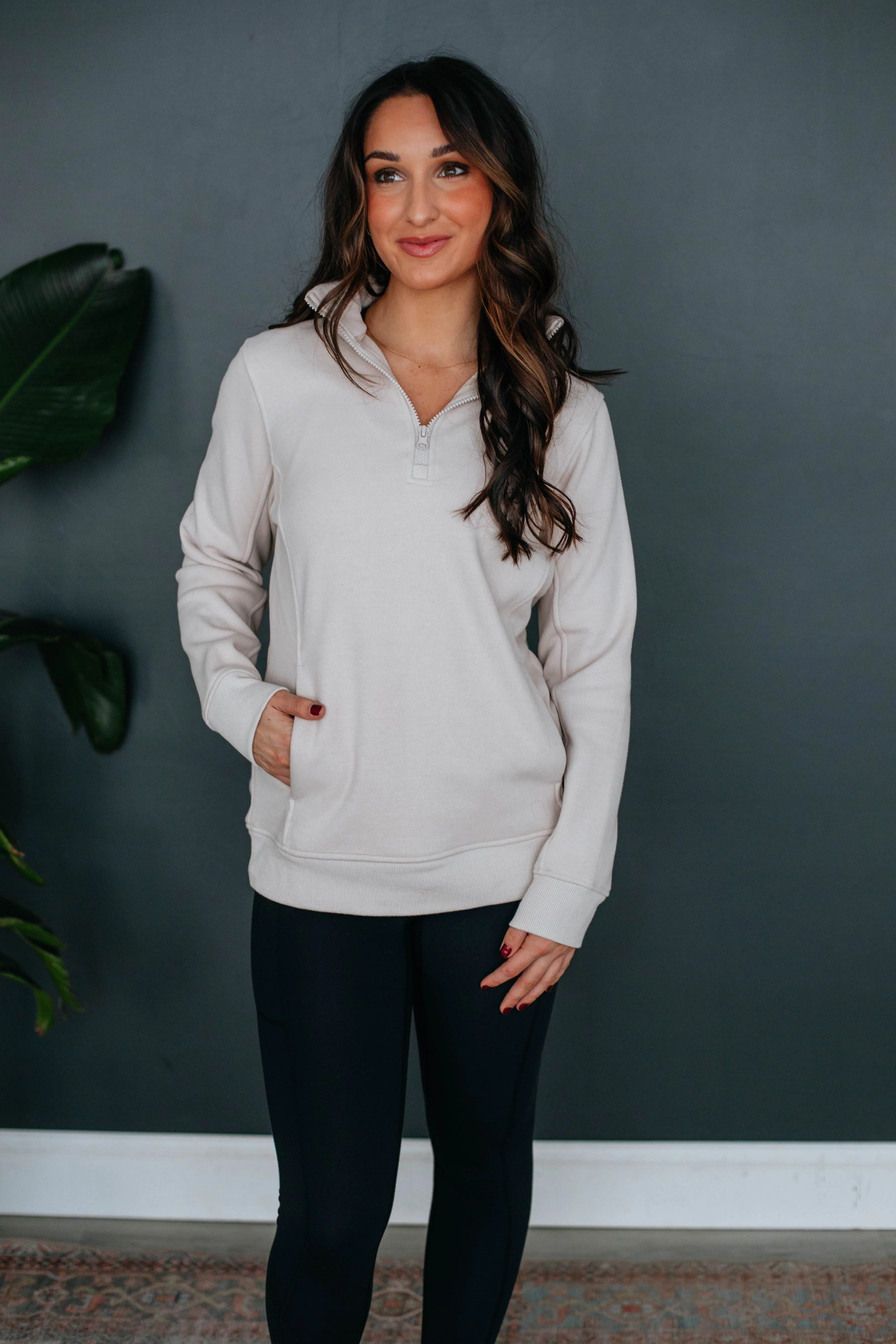 Auralia Pullover - Natural sold by Wild Oak Boutique