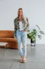 Desi Hidden Denim Jacket - Camouflage sold by Wild Oak Boutique