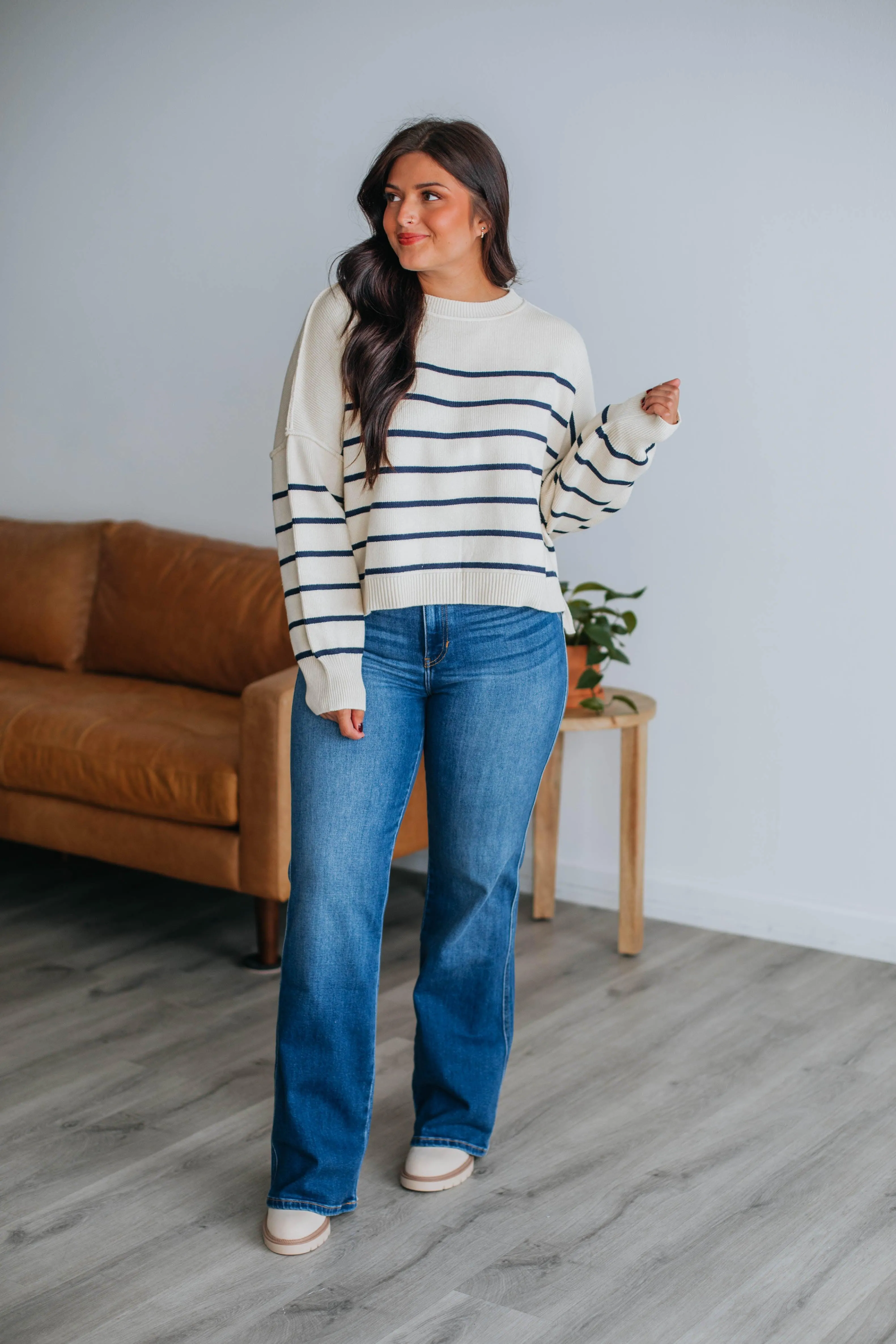 Liana Sweater - Natural sold by Wild Oak Boutique product image thumbnail 2